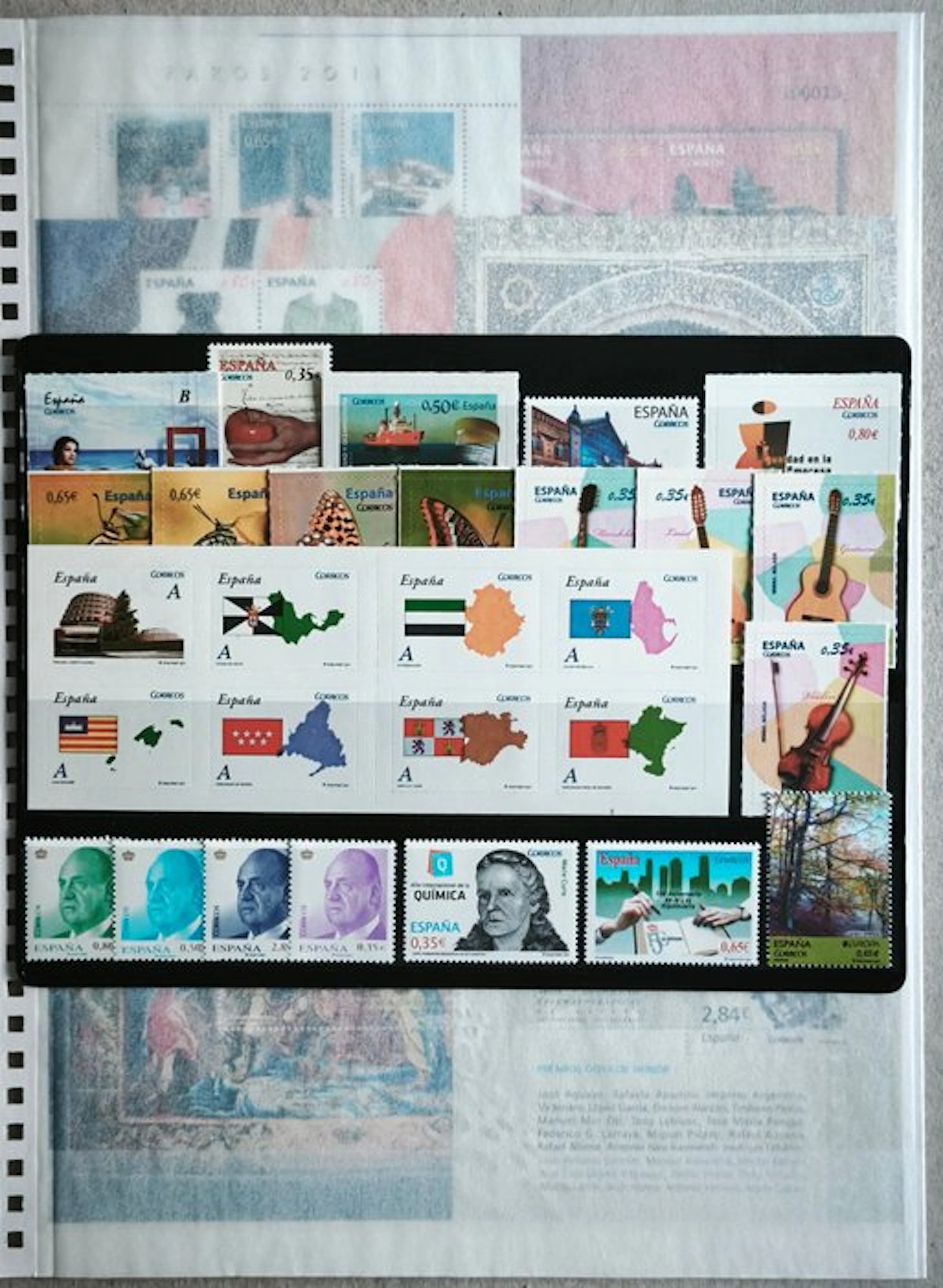 Spain 2011 - Full Year 2011 - Edifil n° 4613/4680