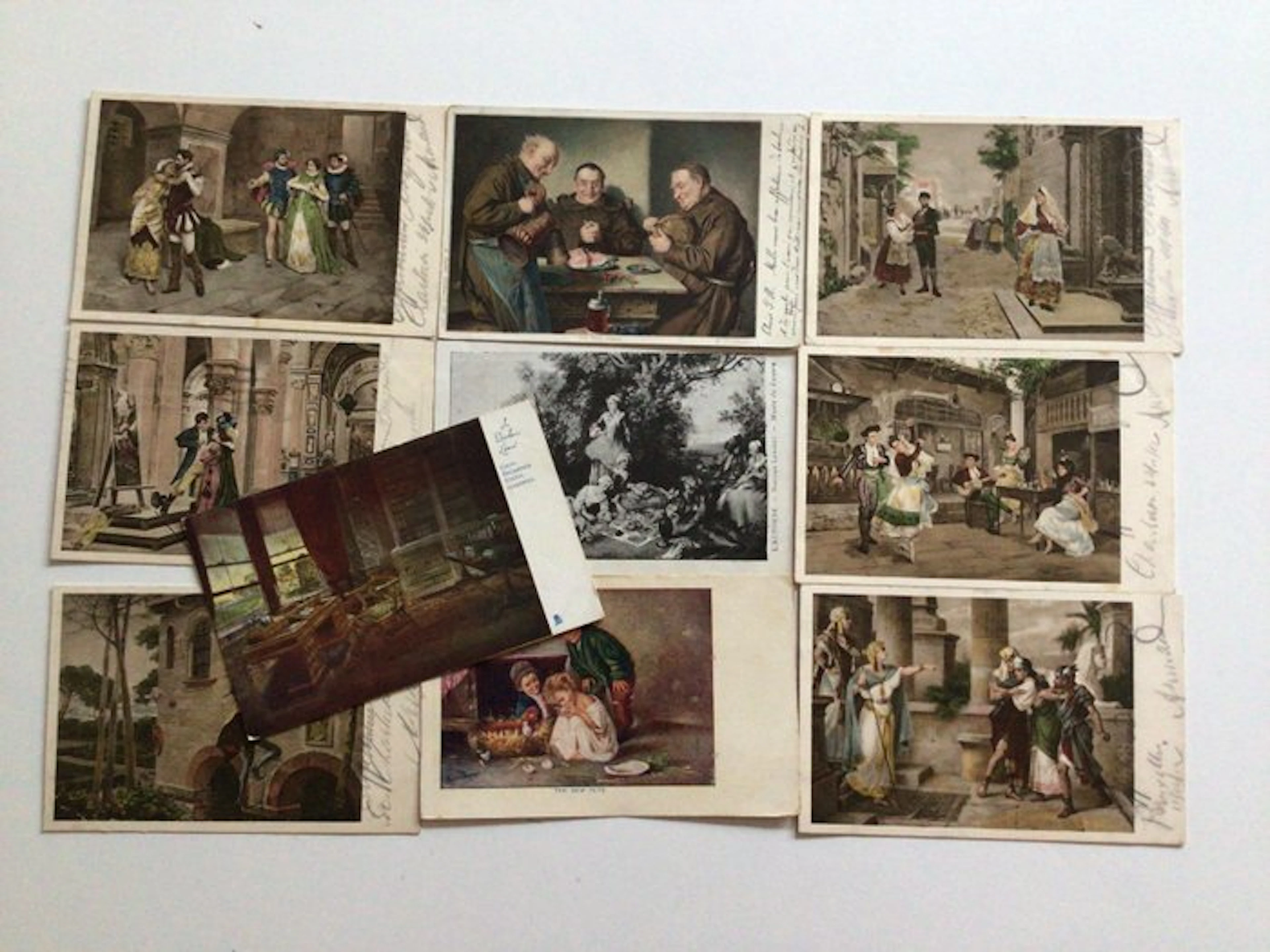 world of the Arts, Painting, Sculpture and Museums - Postcard (150) - 1902-2000