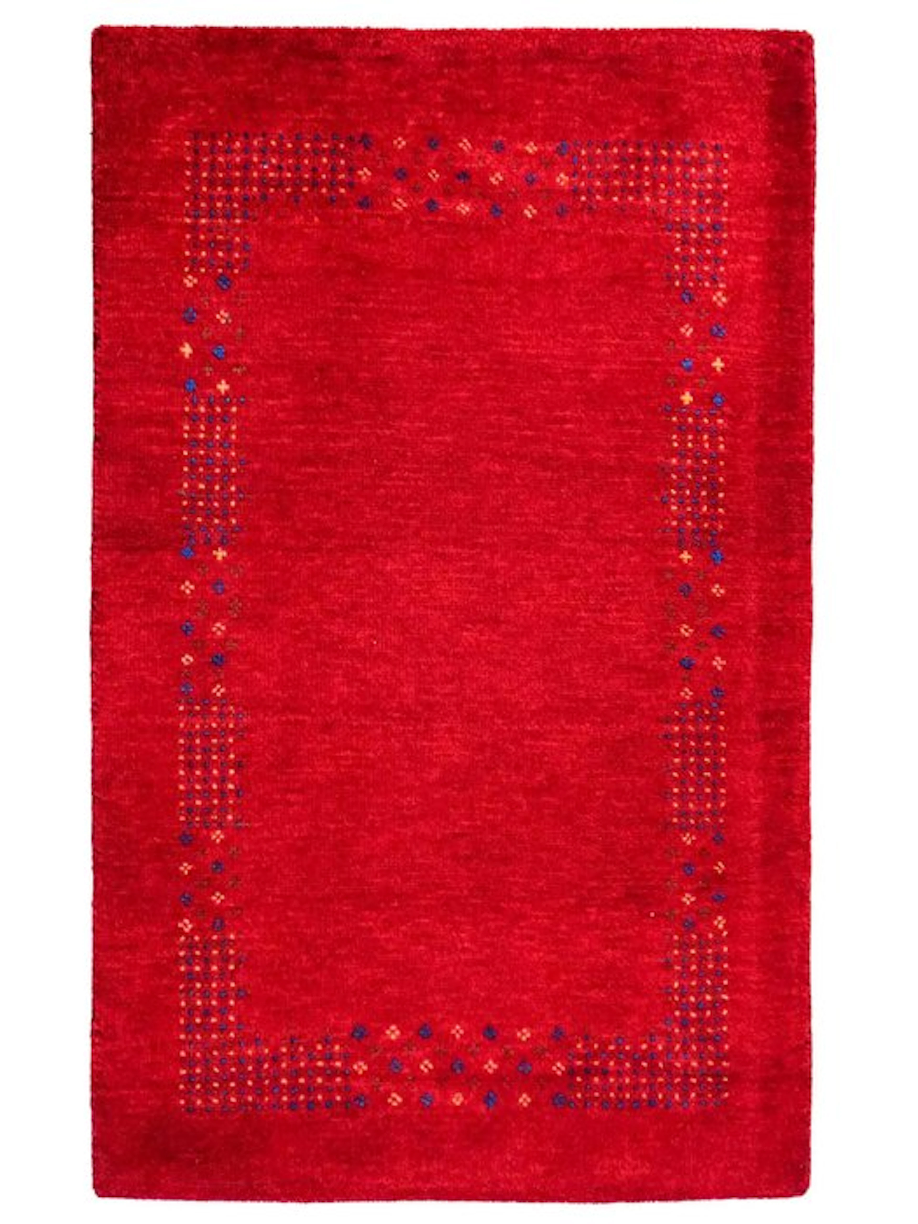 Gabbeh - Rug - 93 cm - 62 cm - Hand-knotted from wool