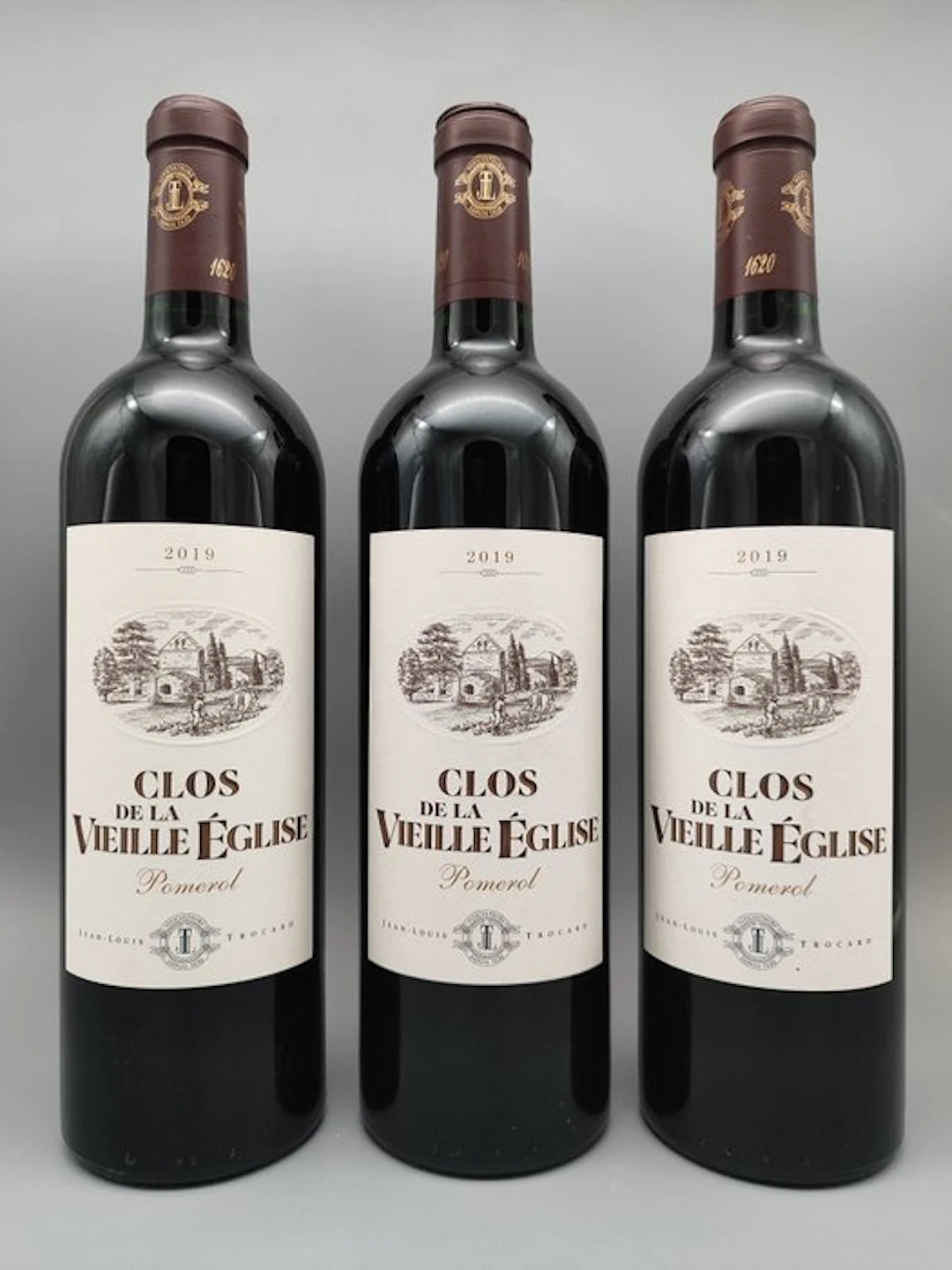 2019 Clos de la Vieille Église - Pomerol - 3 Bottles (0.75L)