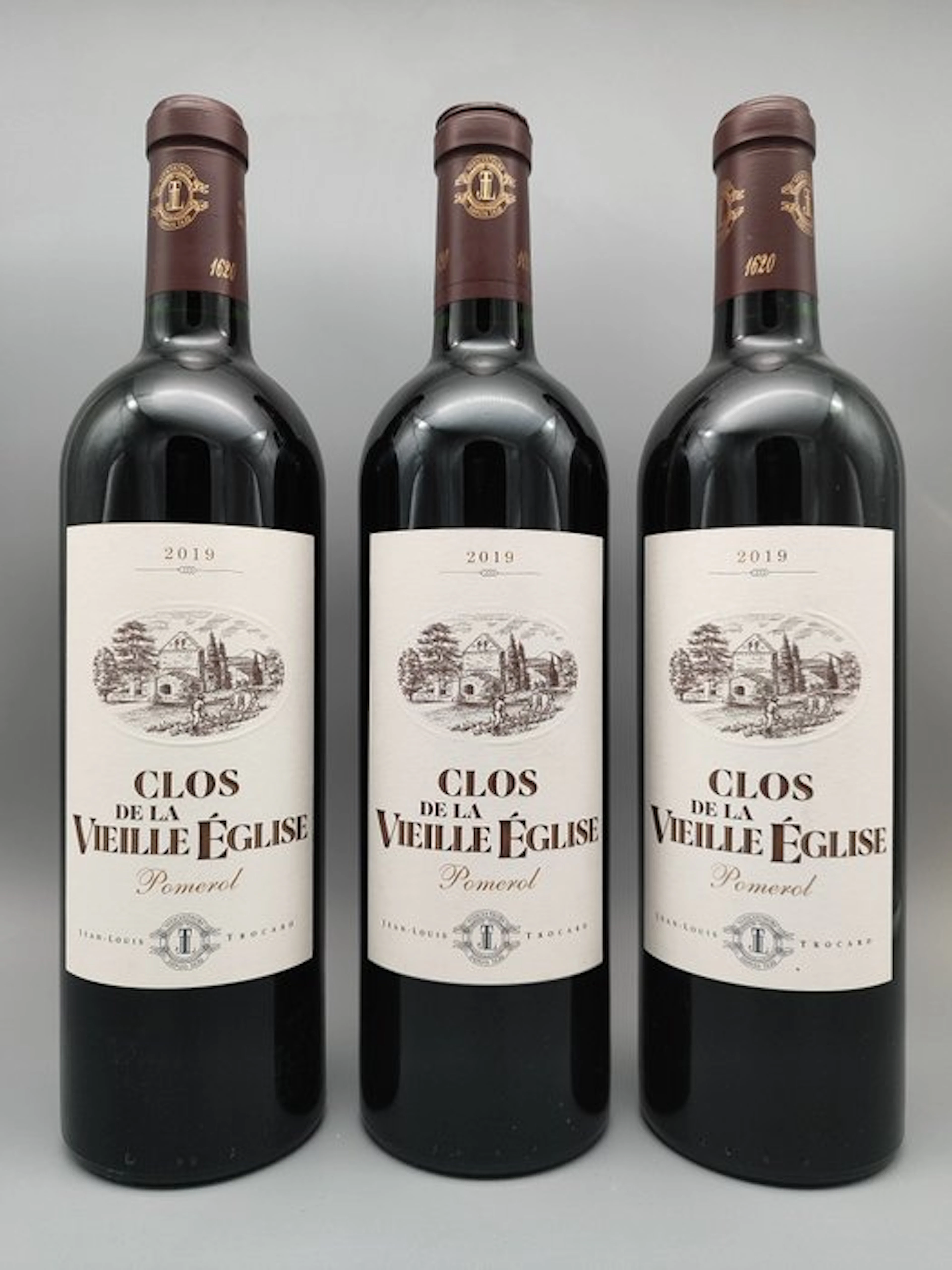 2019 Clos de la Vieille Église - Pomerol - 3 Bottles (0.75L)