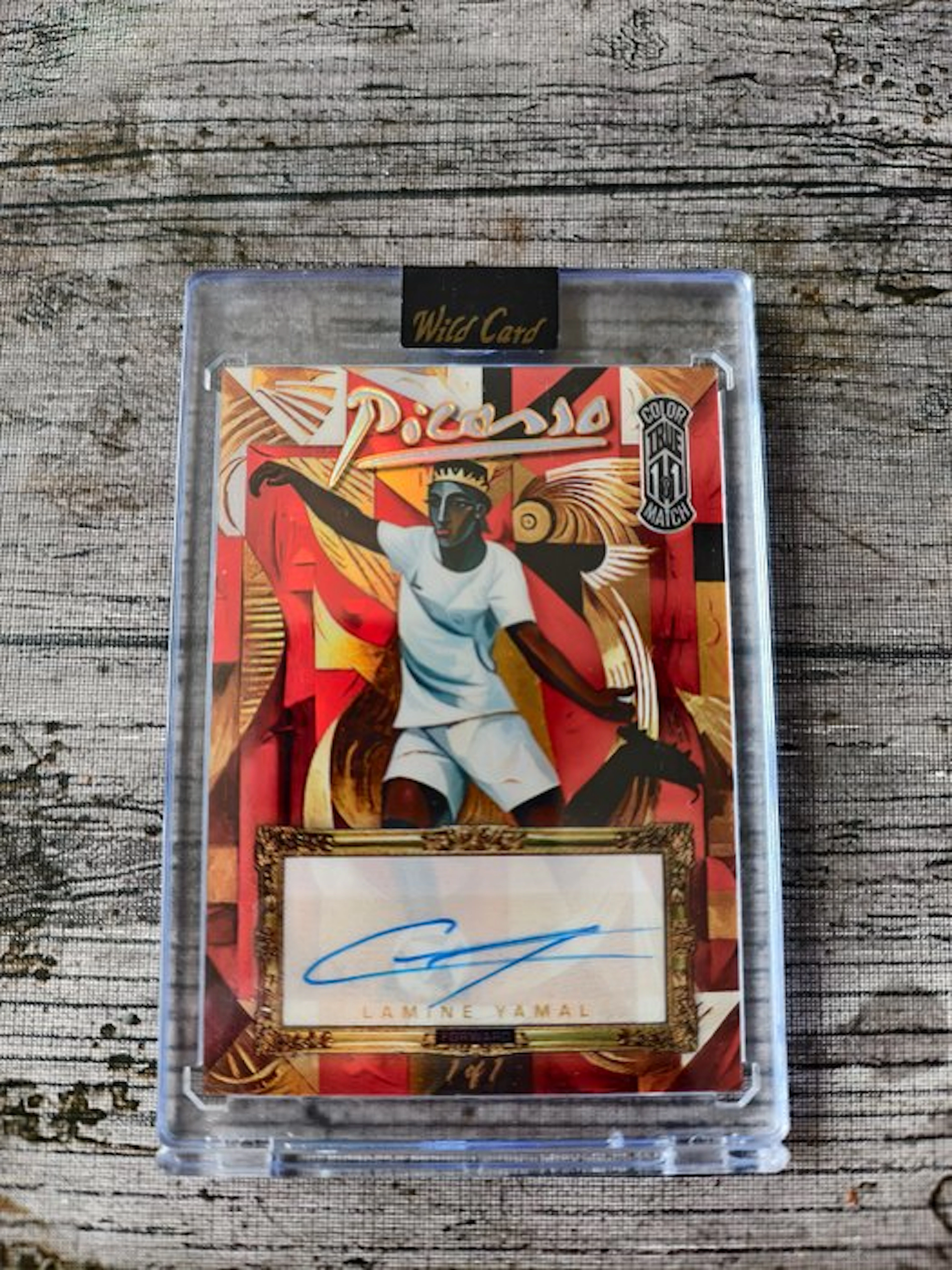 Wild Card Lamine Yamal 1/1 Autographed card