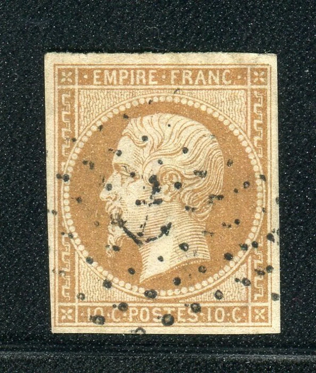 France 1860 - Superb No. 13B - Anchor Seal - Signed Brun