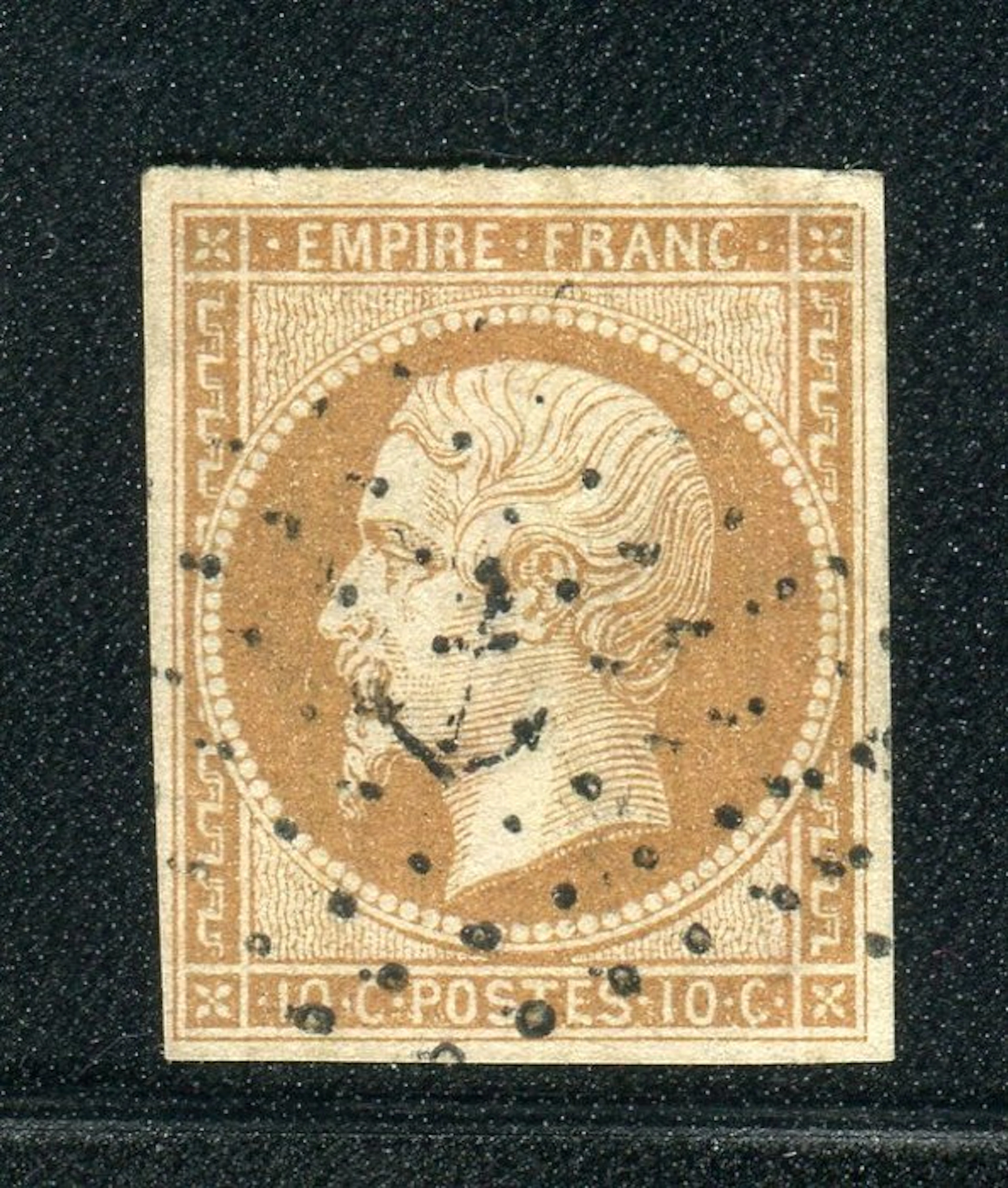 France 1860 - Superb No. 13B - Anchor Seal - Signed Brun