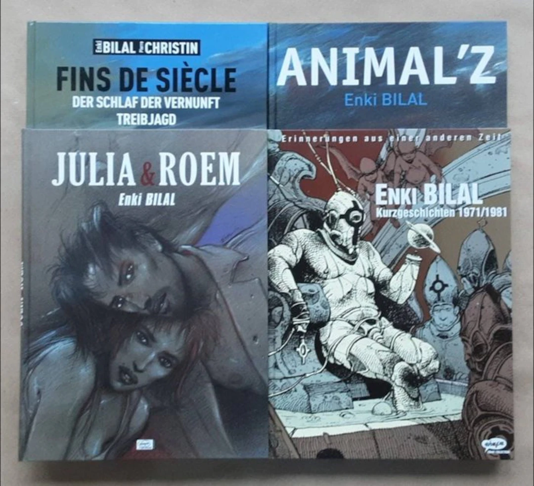 Enki Bilal-Konvolut - "Fins de Siècle"