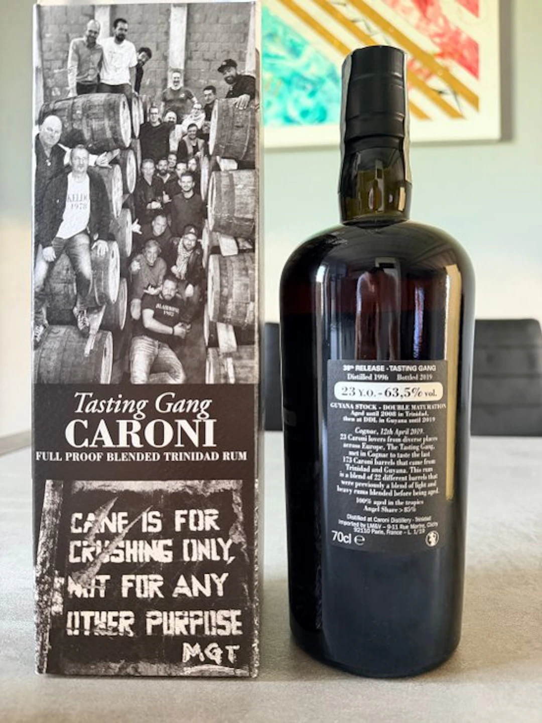 Caroni 1996 LM&V - Tasting Gang - 38th Release - b. 2019 - 70cl