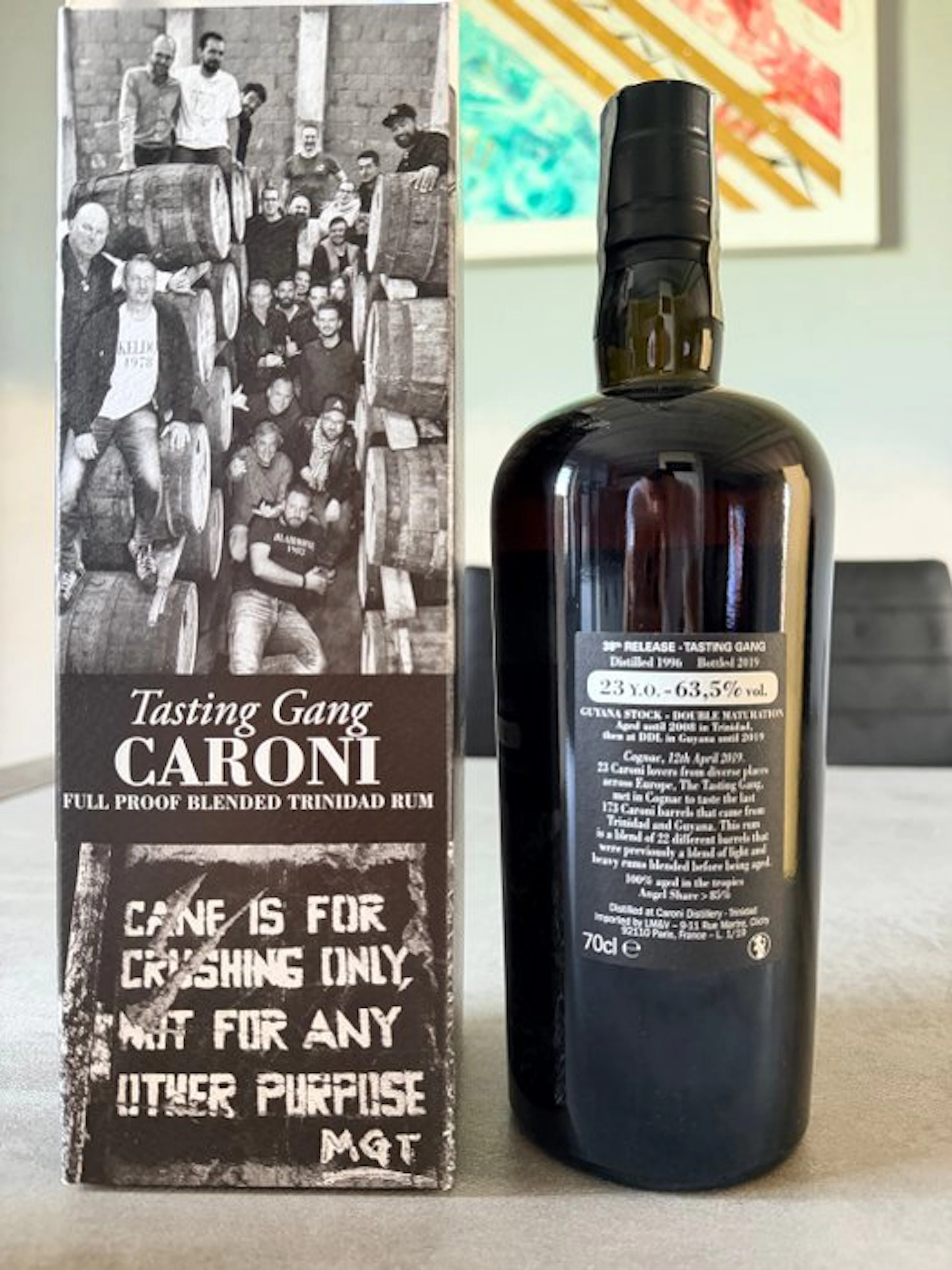 Caroni 1996 LM&V - Tasting Gang - 38th Release - b. 2019 - 70cl