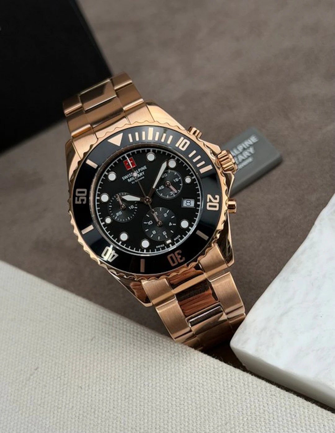 Swiss Alpine Military - Master Diver chronograph Date...