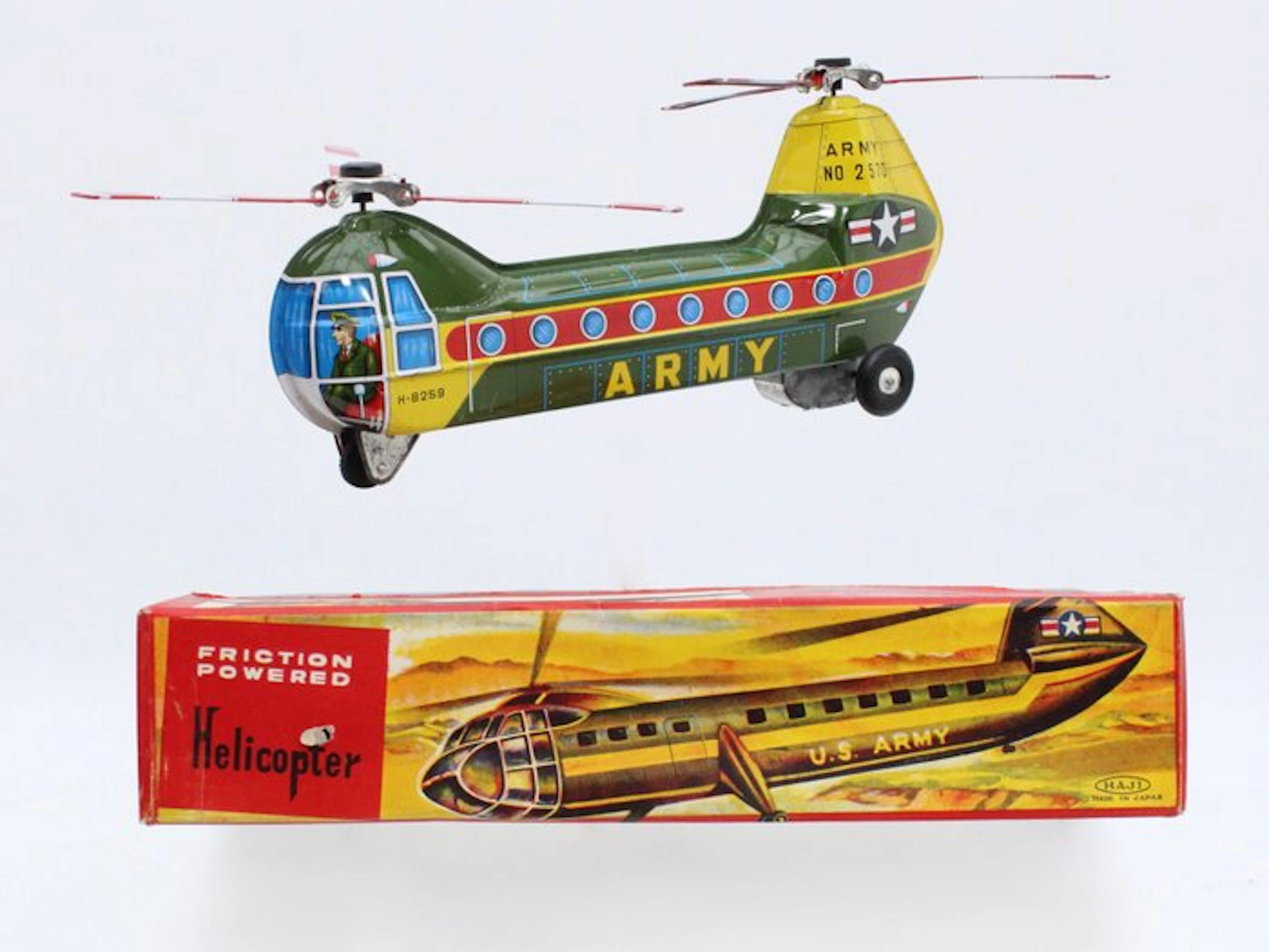 Haji , Japan - Model plane - Friction Powered