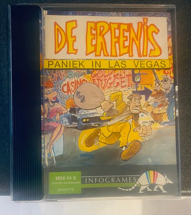 Jeu MSX Mandragore Cassette K7 Big Box Infogrames - Bon état, Version Française Vintage