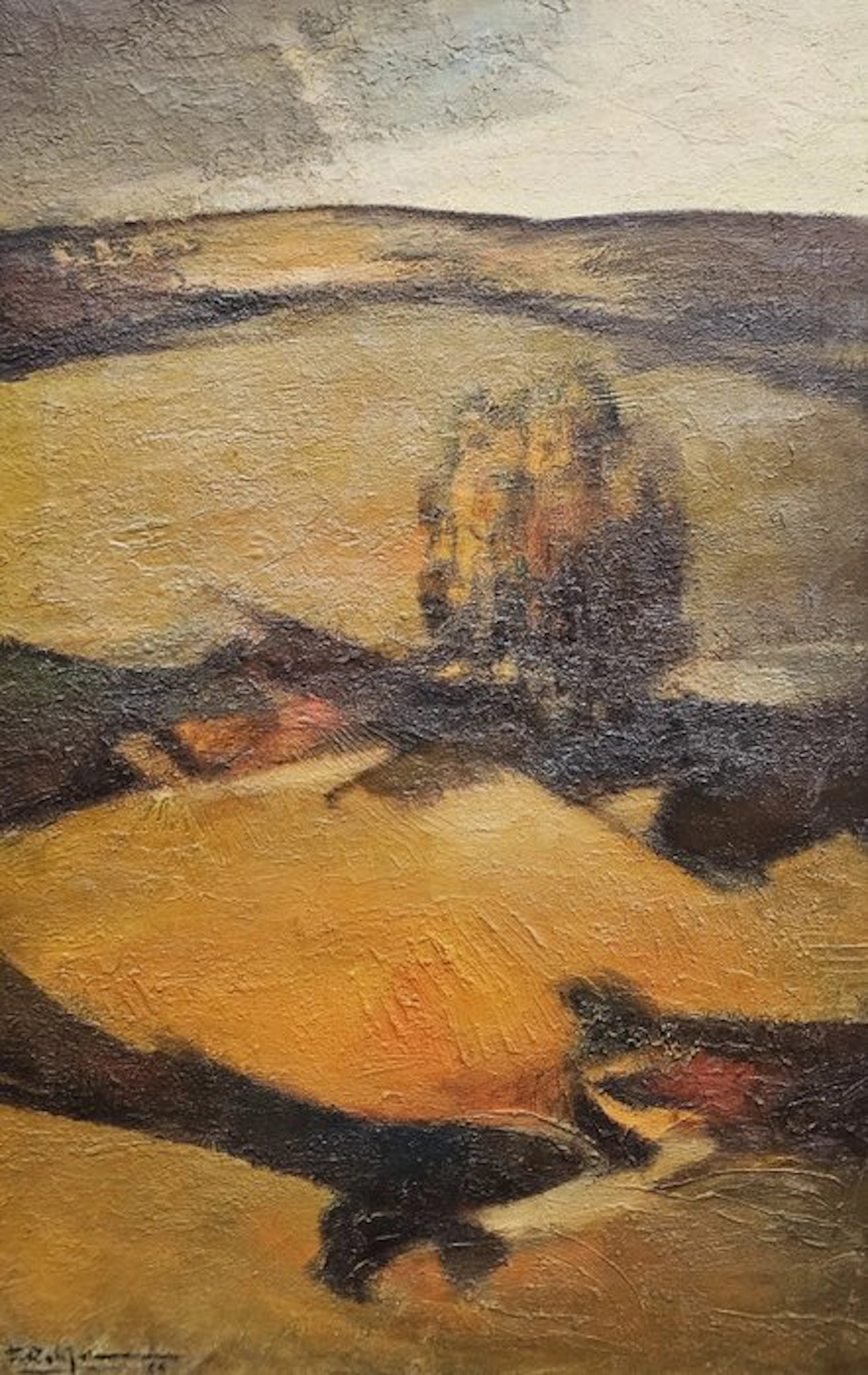 Josep Roca-Sastre (1928–1997), Follower of - Catalan Informalist Landscape