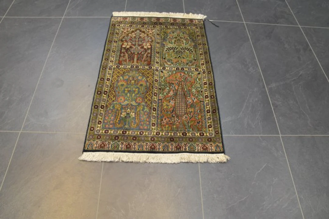 Cashmere Silk - Carpet - 95 cm - 60 cm - Cashmere