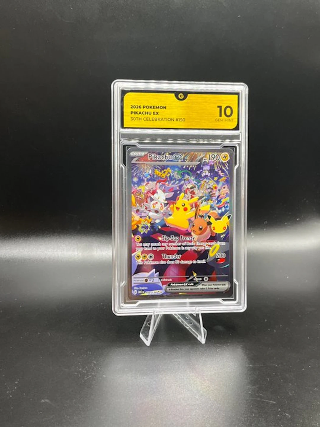 Pokémon - 1 Graded card 150 30TH Anniversary Alternate art - GG 10