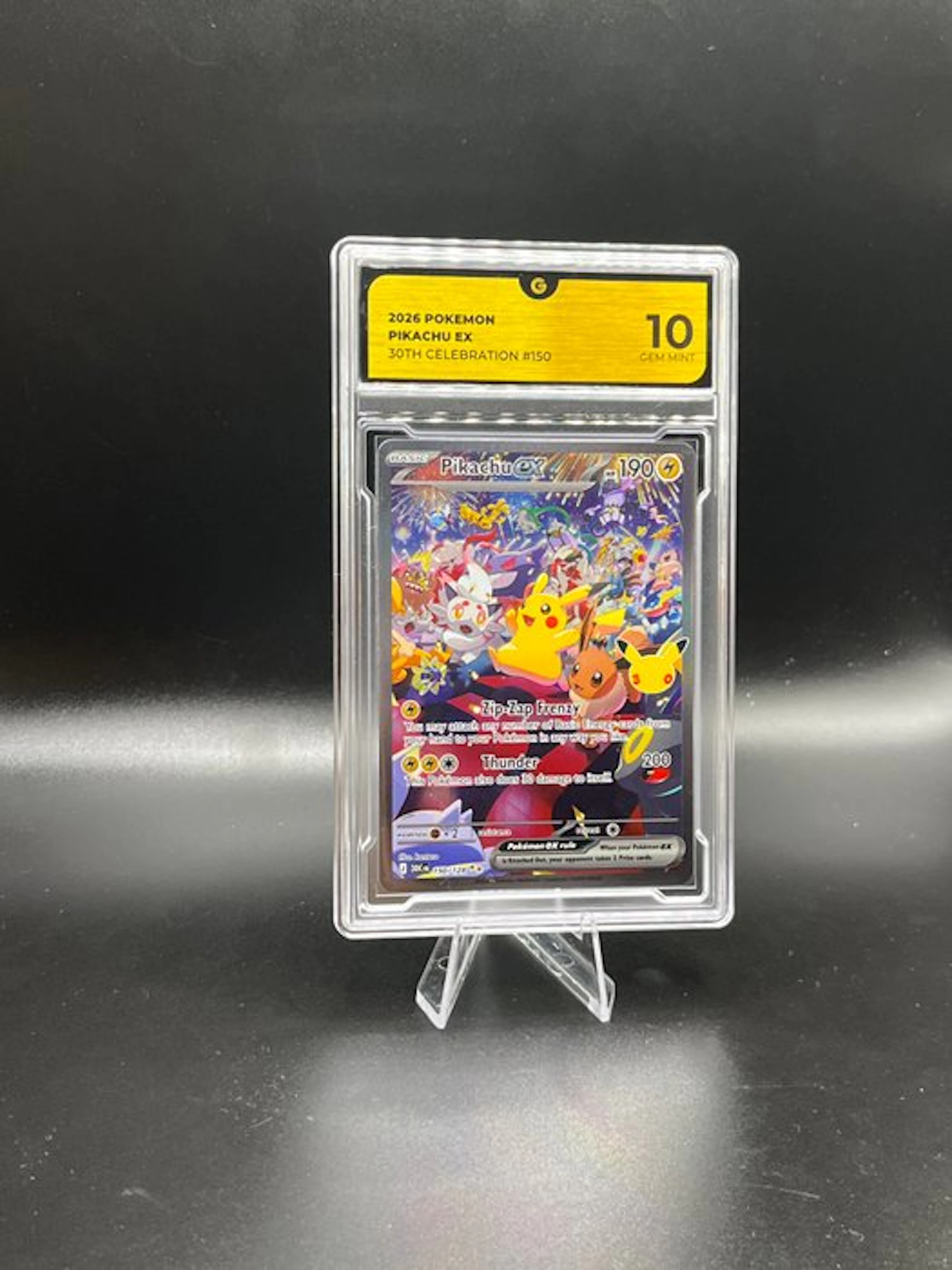 Pokémon - 1 Graded card 150 30TH Anniversary Alternate art - GG 10