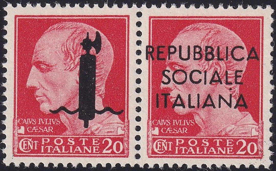 Italian Social Republic 1944 - Proofs of the L'Espresso...