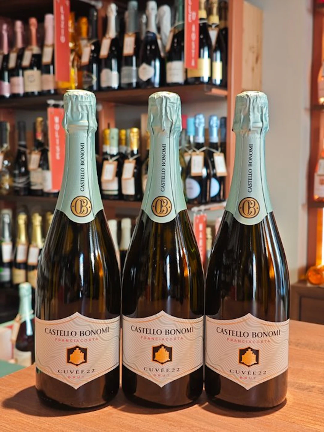Castello Bonomi, Cuvée22 - Franciacorta Brut, Franciacorta - 3 Bottles (0.75L)