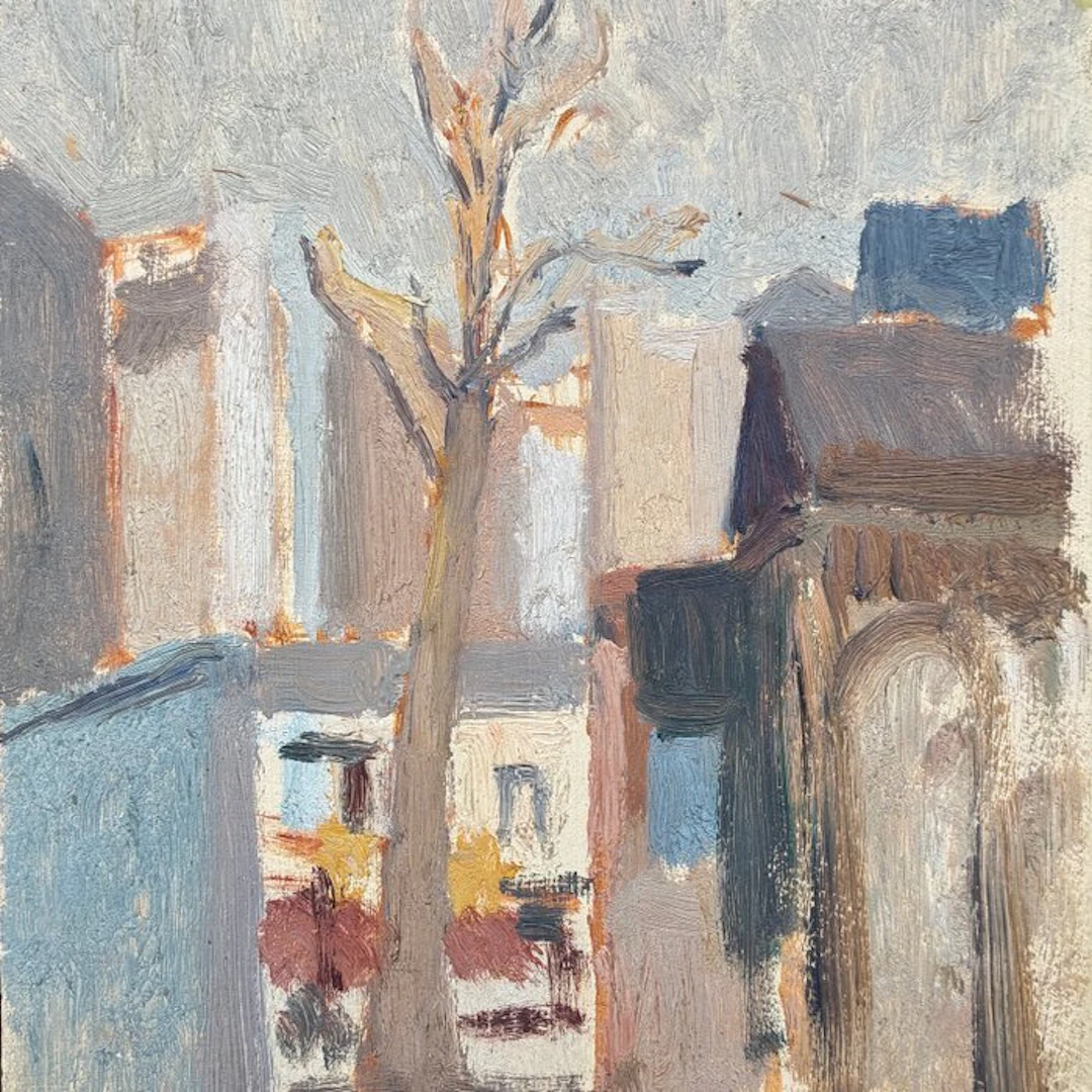 Jean Dreyfus-Stern (1890-1972) - Paysage quasi abstrait...