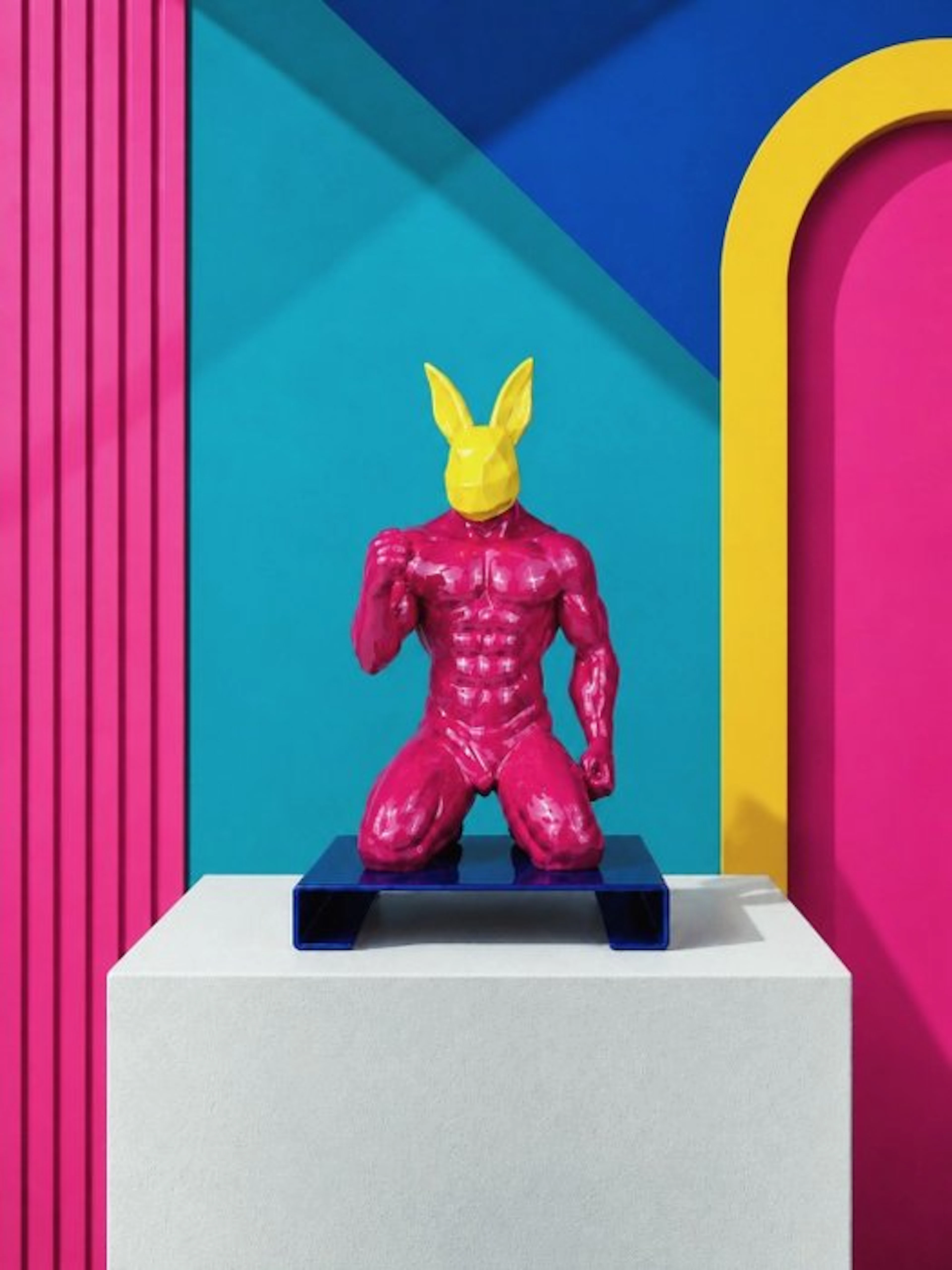 PORNOBUNNY by TOTOCOP - S014 - PINK BUNNY