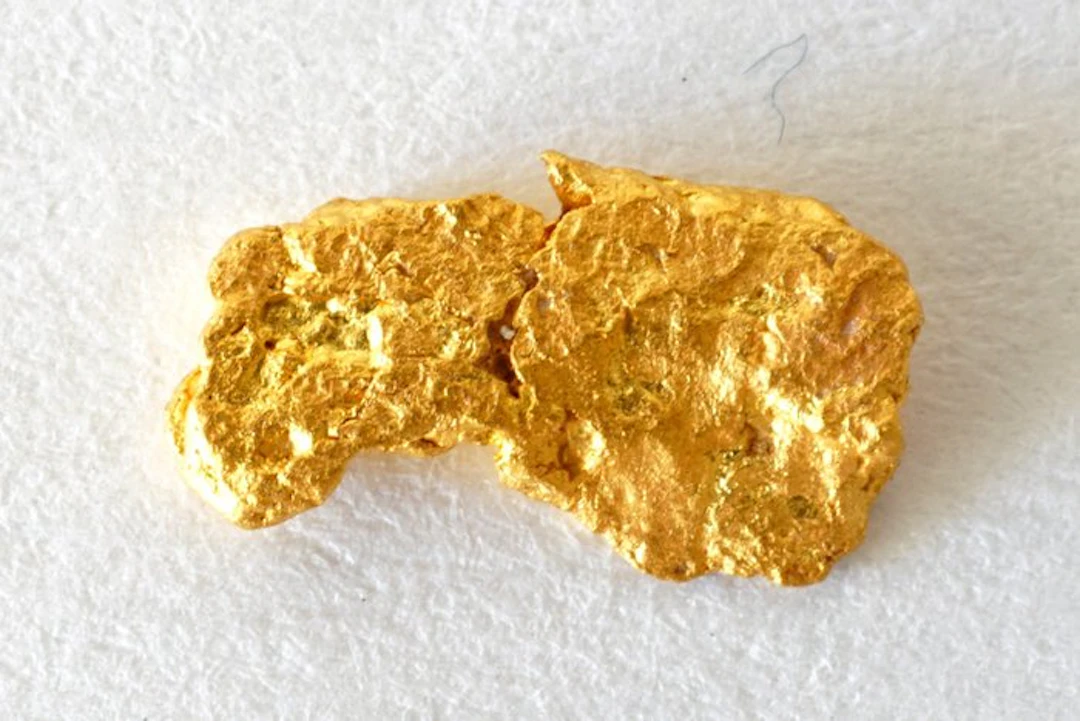 Gold , Mauritanian Nuggets 0.408 gram- 0.41 g - (1)