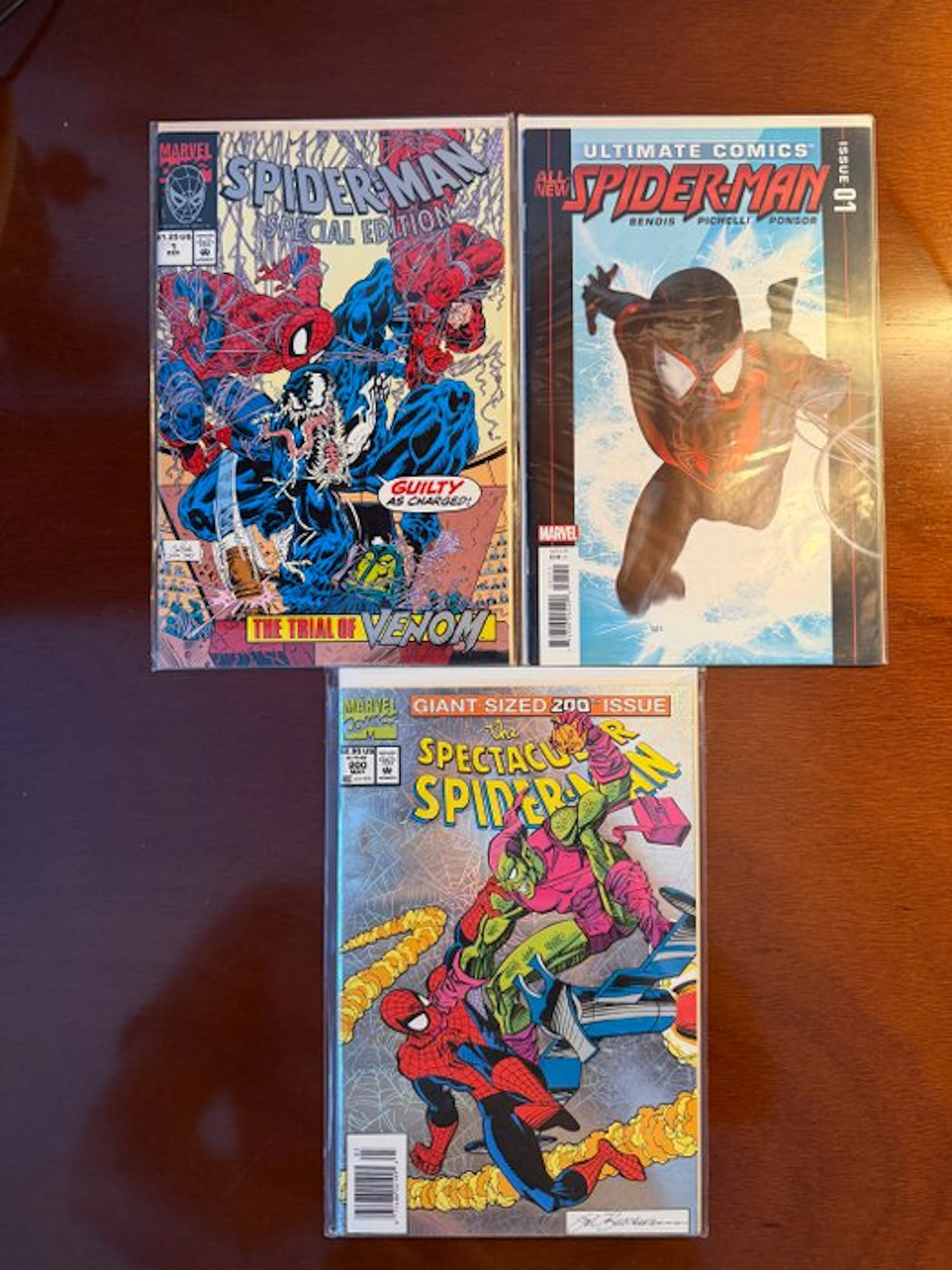 Spider-Man, Ultimate Spider-Man, The Spectacular Spider-Man - 3 Comic