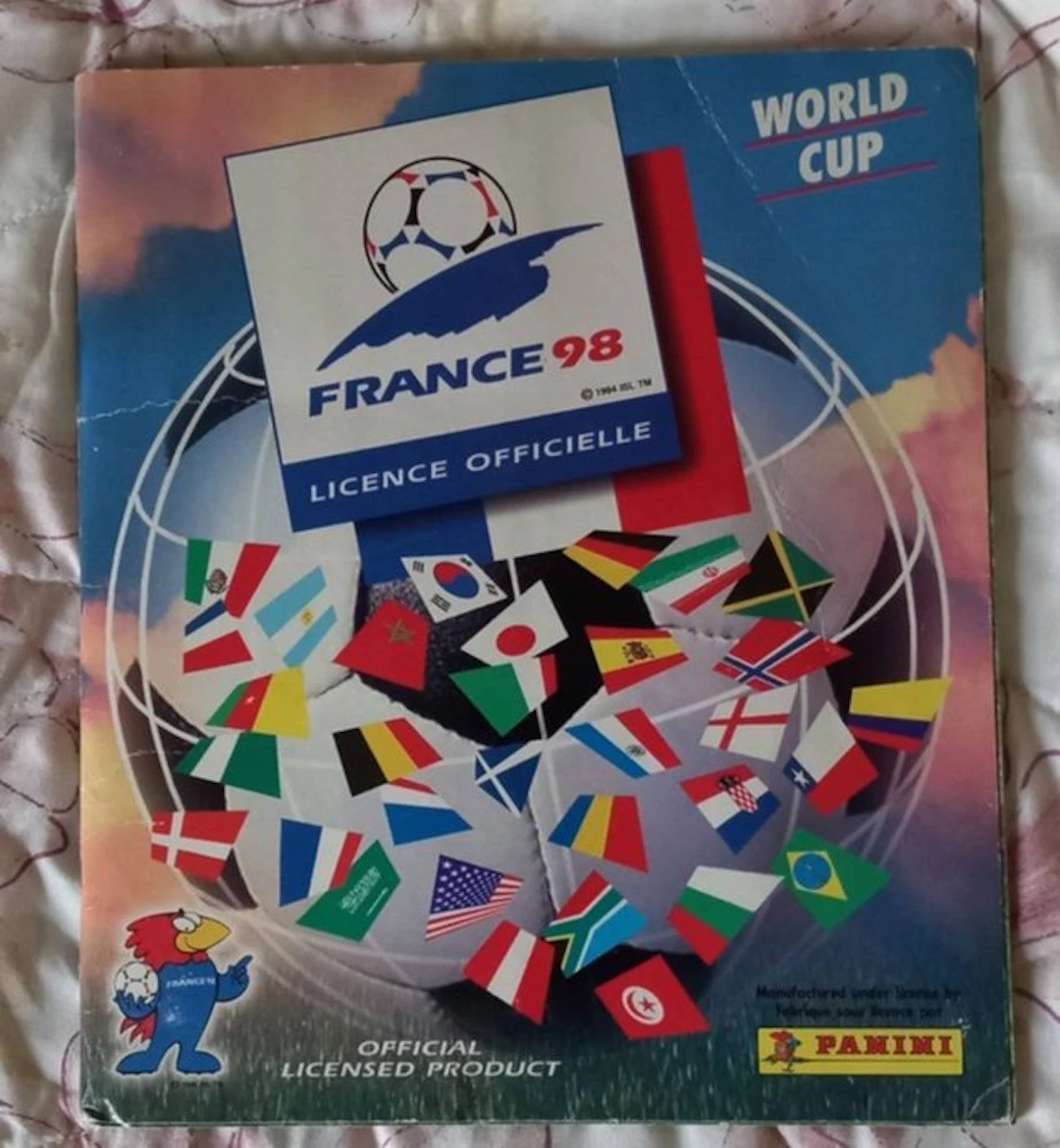 1998 Panini WC France 98 Ronaldo Nazário
