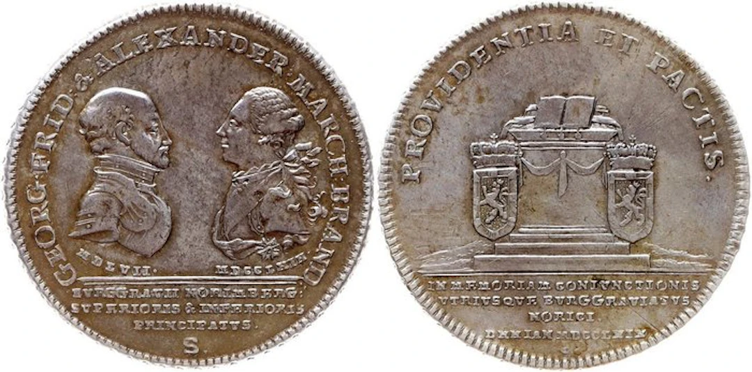 Deutschland Brandenburg-Ansbach. Alexander. Konventionstaler 1769