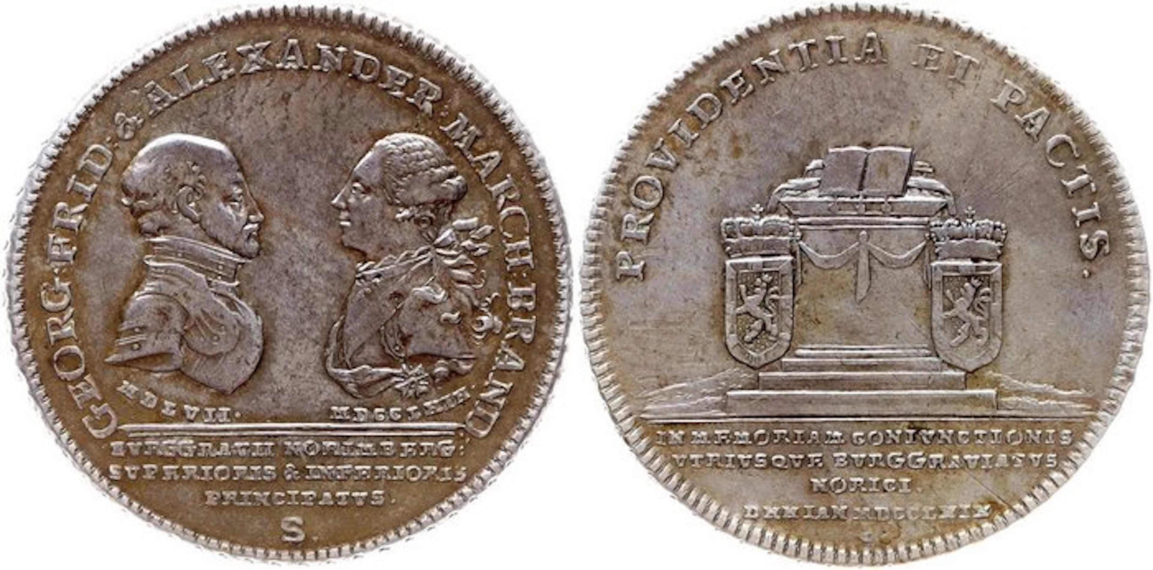 Deutschland Brandenburg-Ansbach. Alexander. Konventionstaler 1769