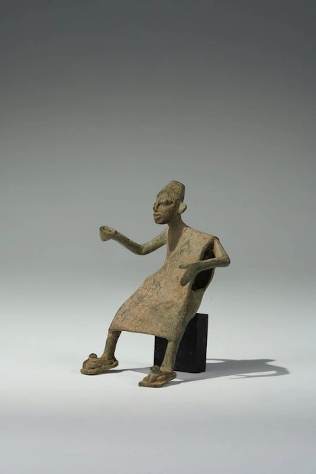 A bronze sculpture - Fon - Benin (No reserve price)