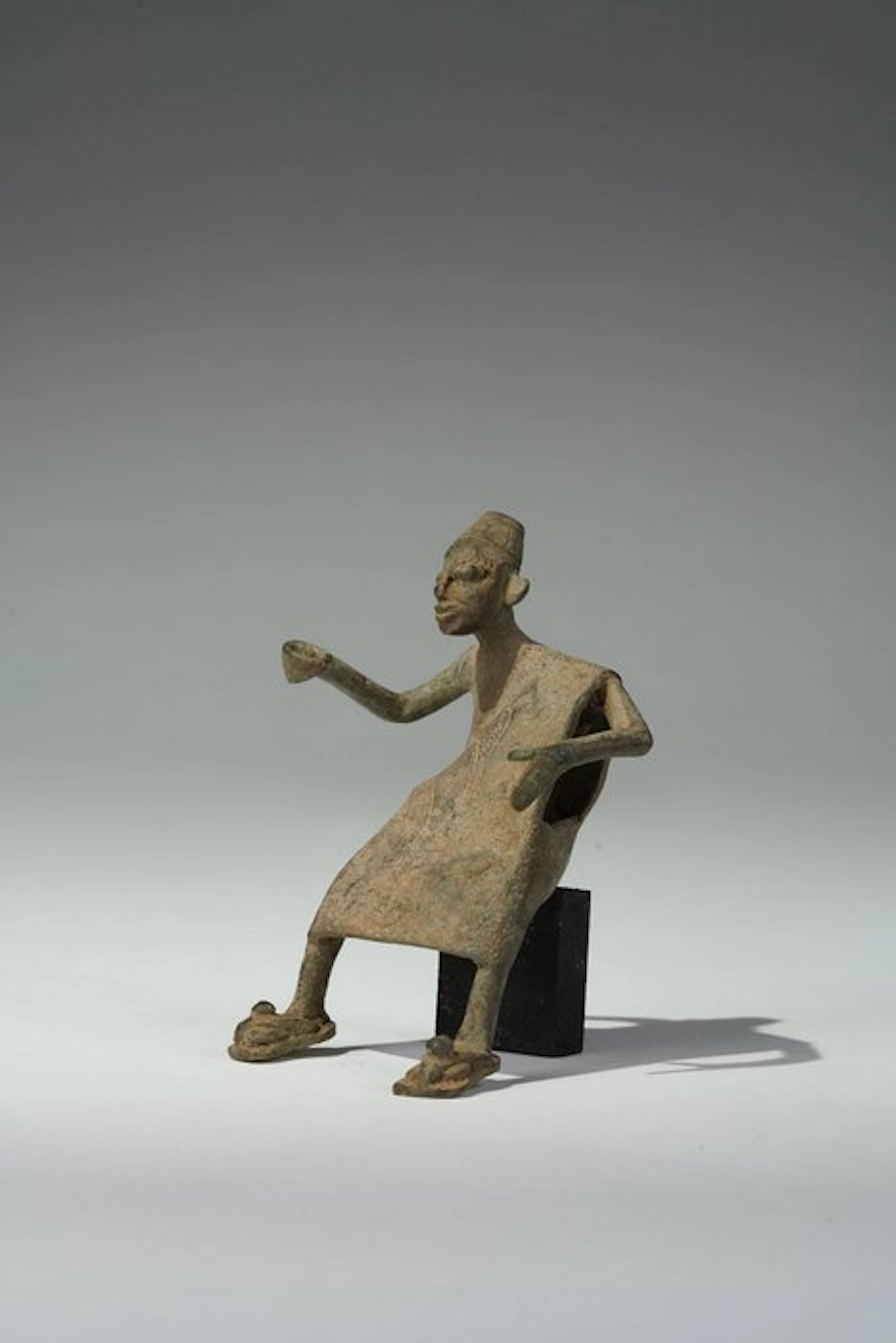 A bronze sculpture - Fon - Benin (No reserve price)