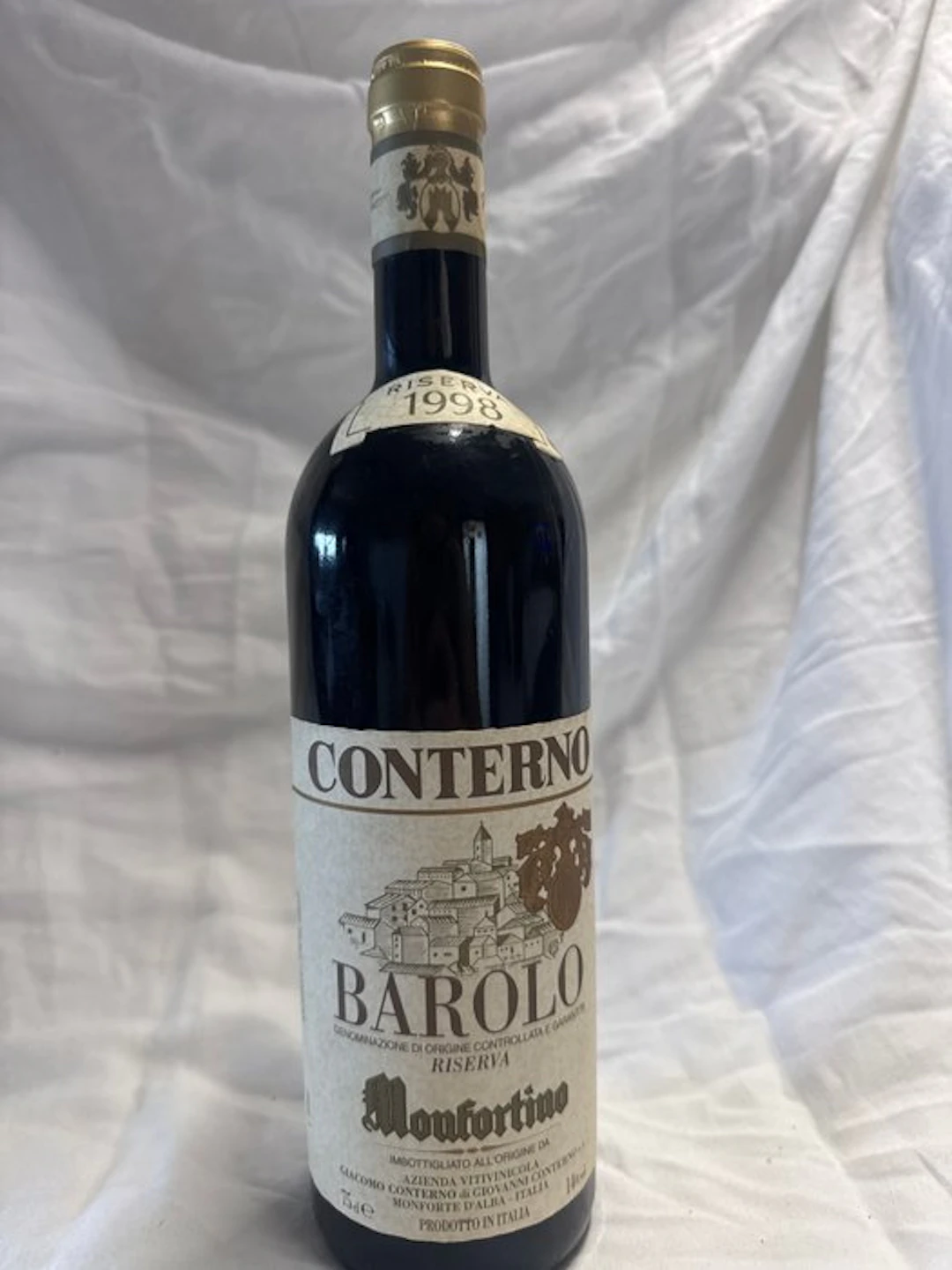 1998 Giacomo Conterno, Monfortino - Barolo Riserva - 1 Bottle (0.75L)
