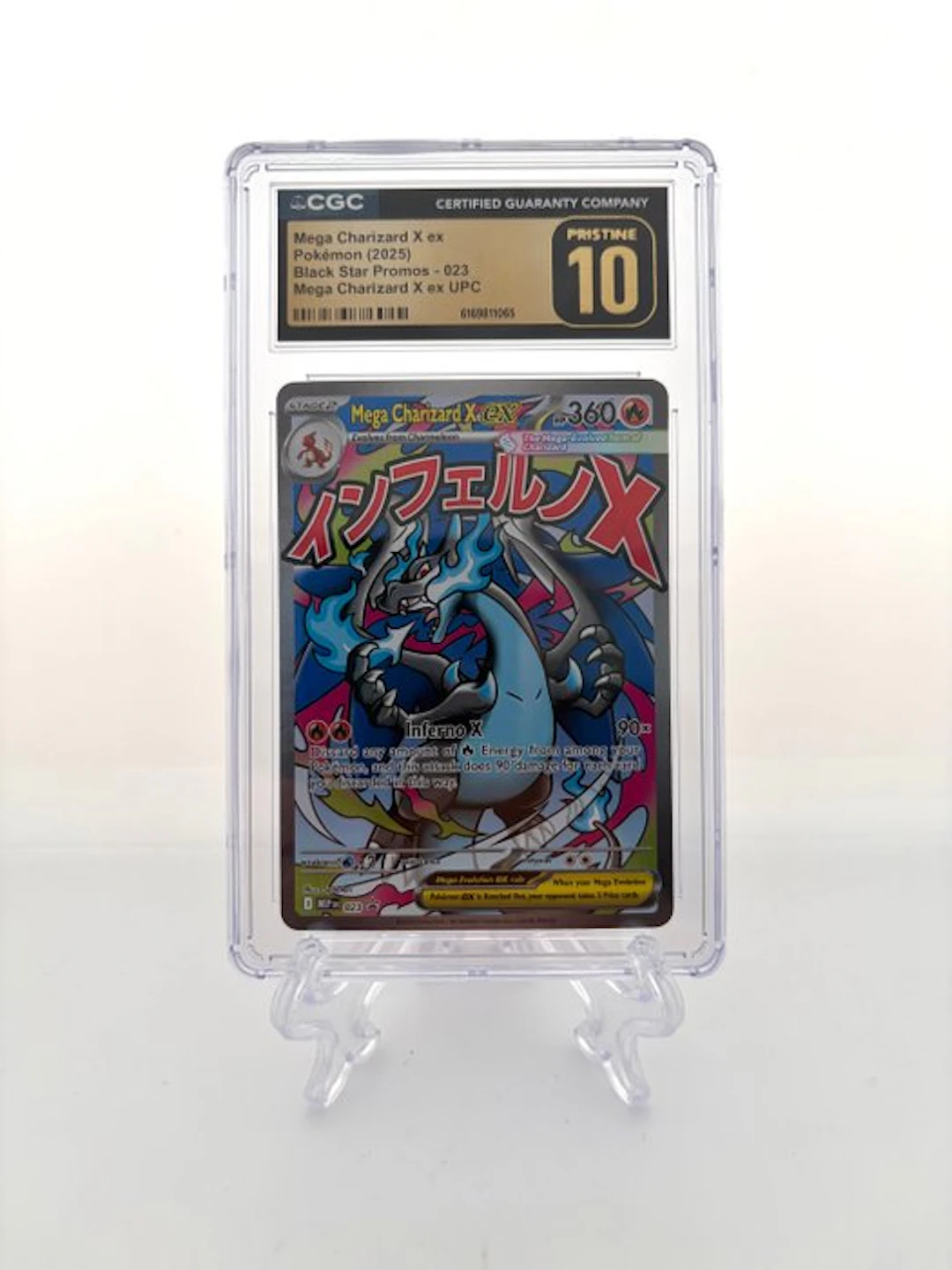 Pokémon - 1 Graded card - Mega Charizard X ex - UPC Promo - CGC Pristine 10