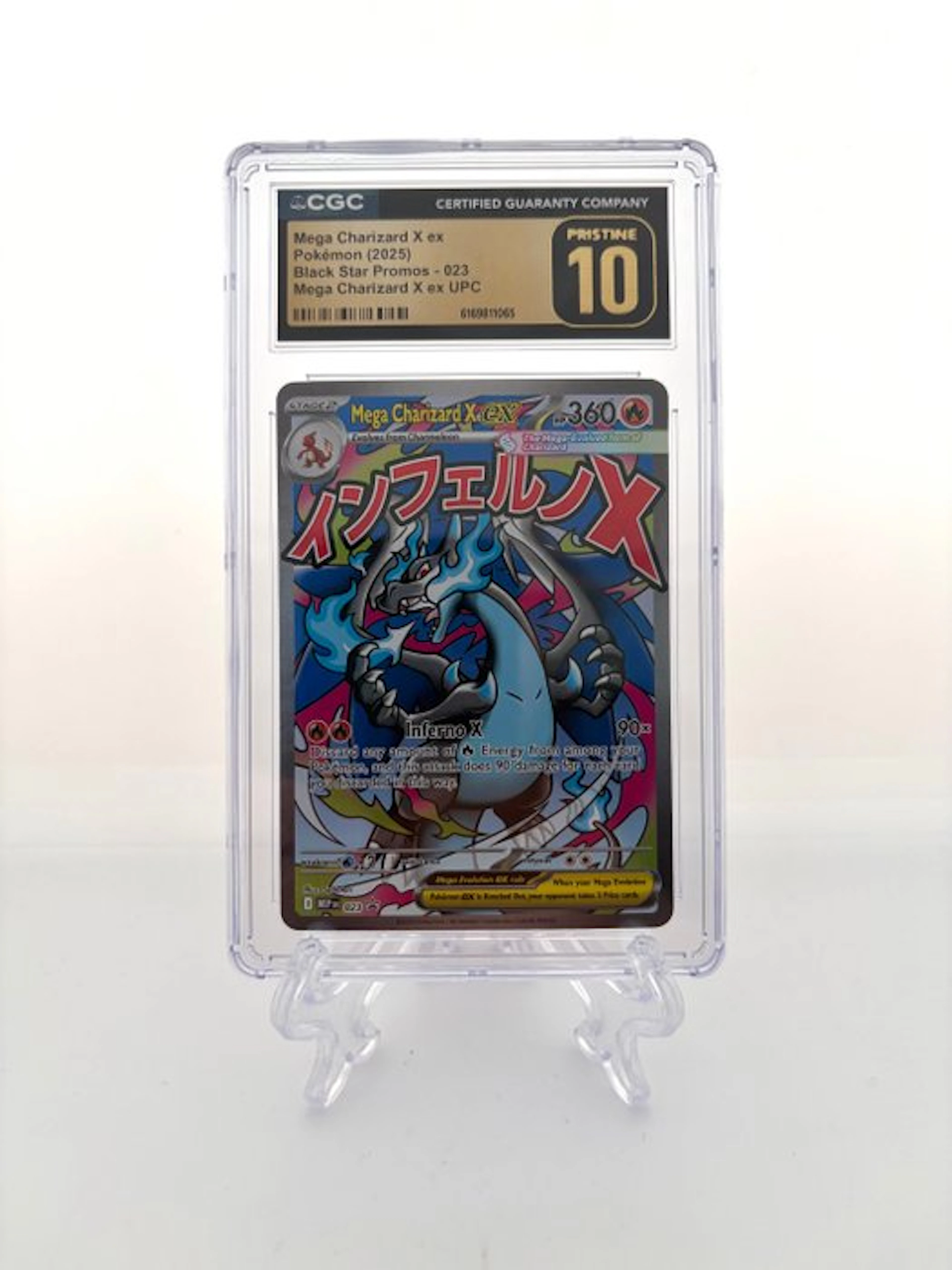Pokémon - 1 Graded card - Mega Charizard X ex - UPC Promo - CGC Pristine 10