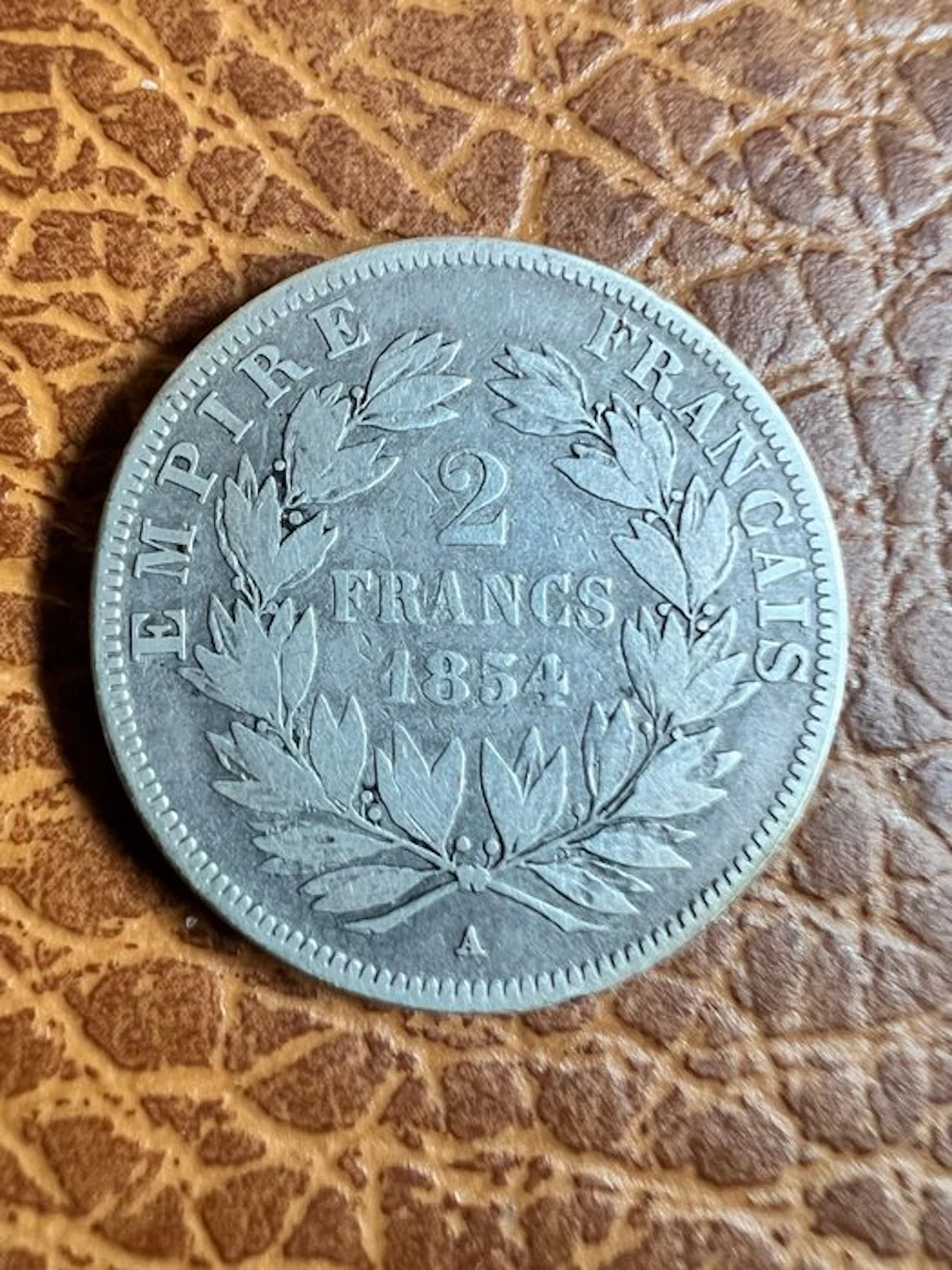 France. Napoléon III. 2 Francs 1854-A, Paris (No reserve price)