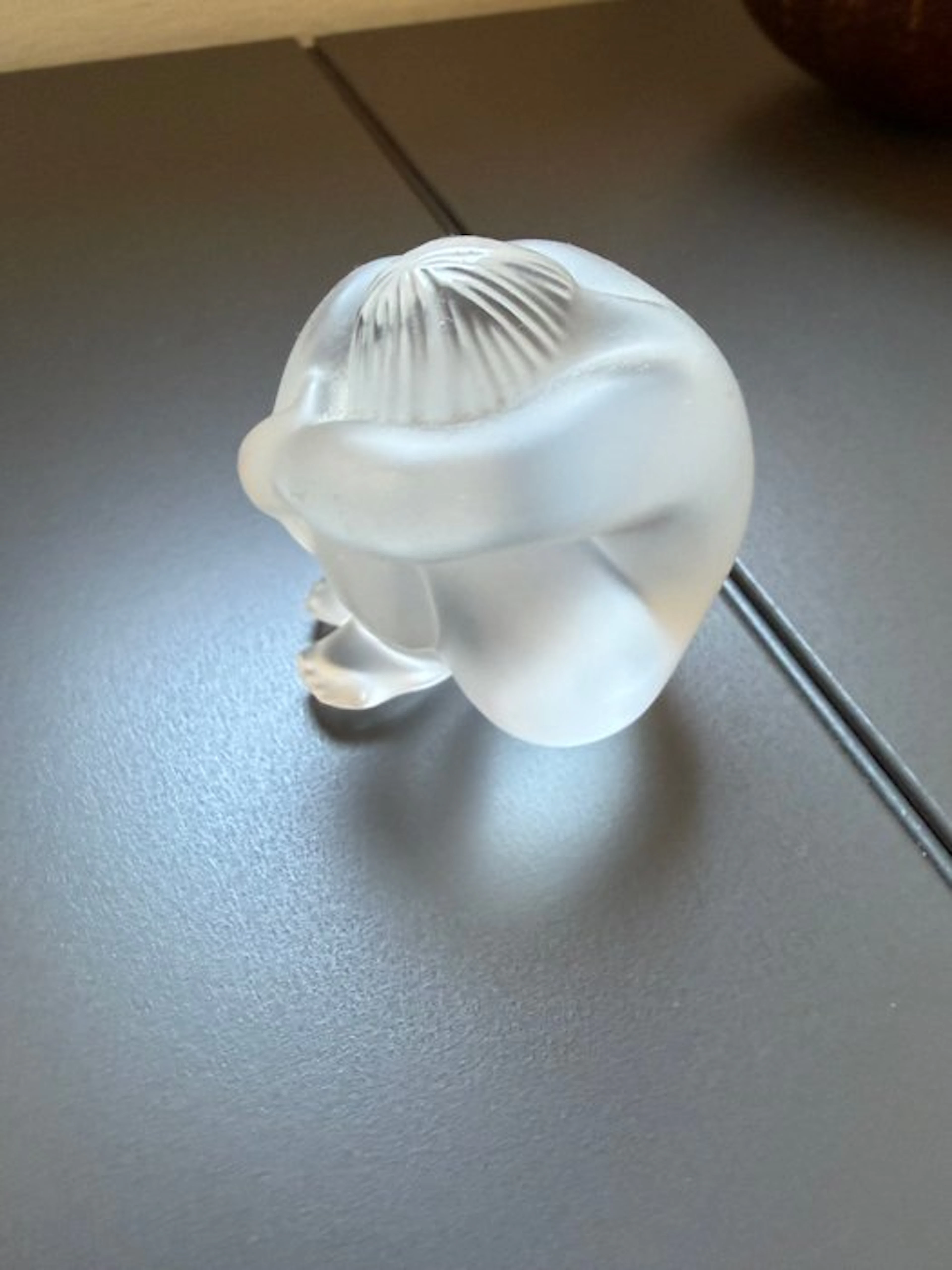 Lalique - Lalique - Sculpture, Nu Nabhi - 6 cm - Crystal