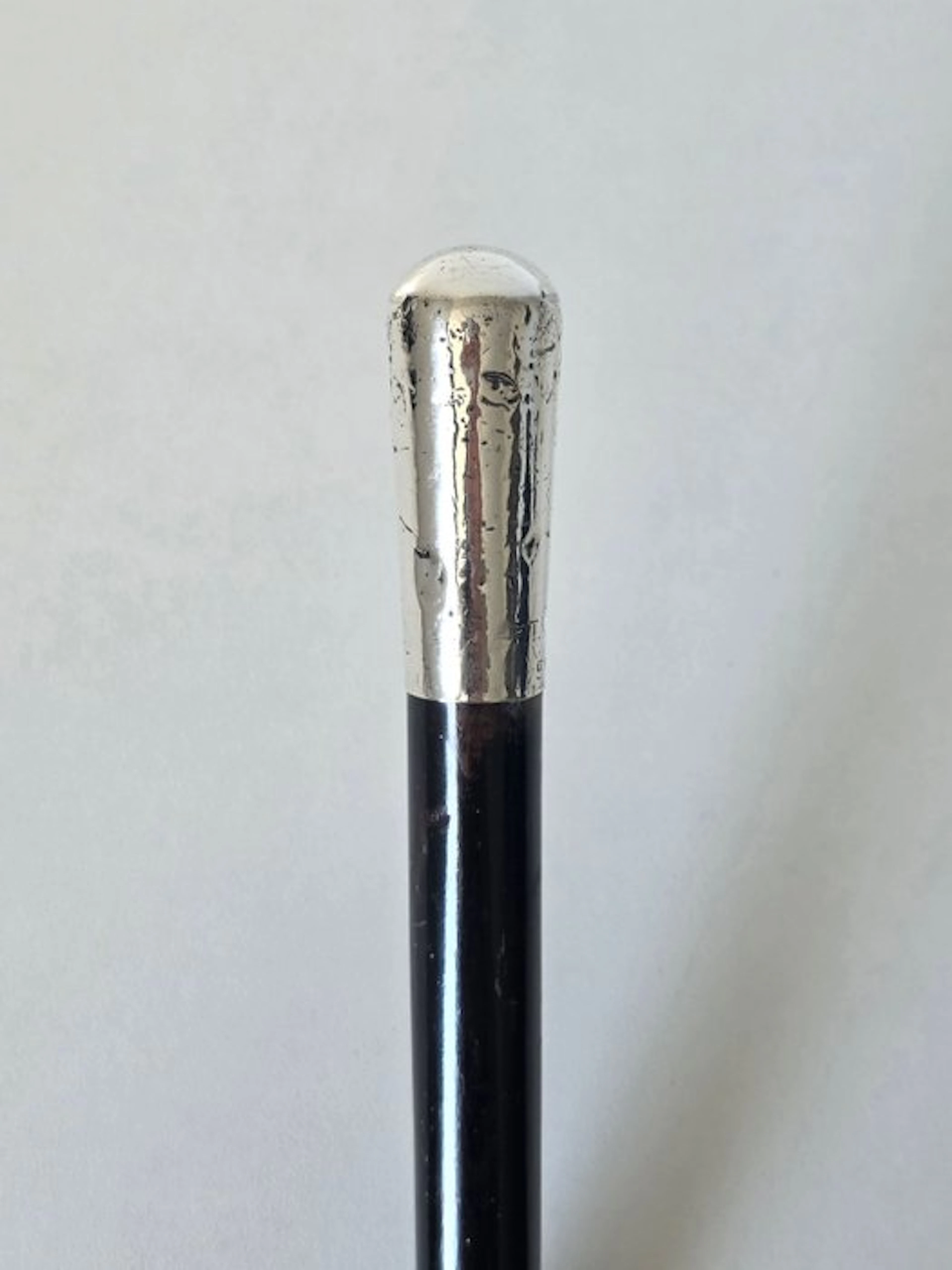 Antieke Walking stick - .925 silver - F.T. WESTON