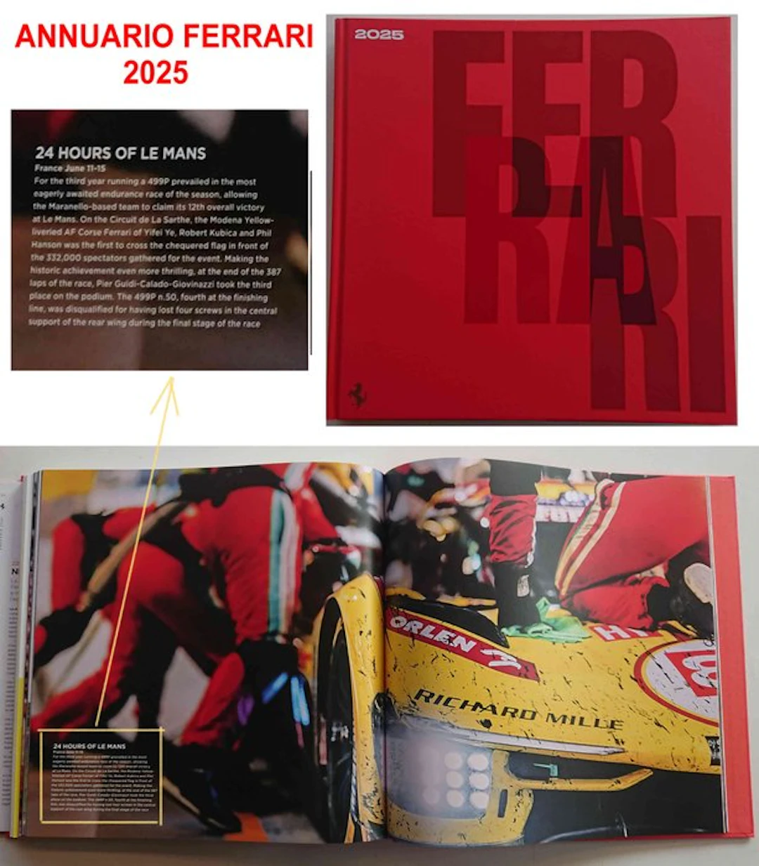 Book - Ferrari - NEW YEARBOOK 2025 - 2026