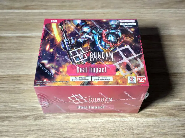 Gundam Card Game Booster box - GD02 Dual Impact Sealed box | Barnebys