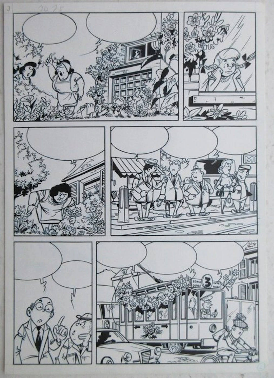 Studio Vandersteen - 1 Original page - Jerom - De kleurenzaaier p. 2