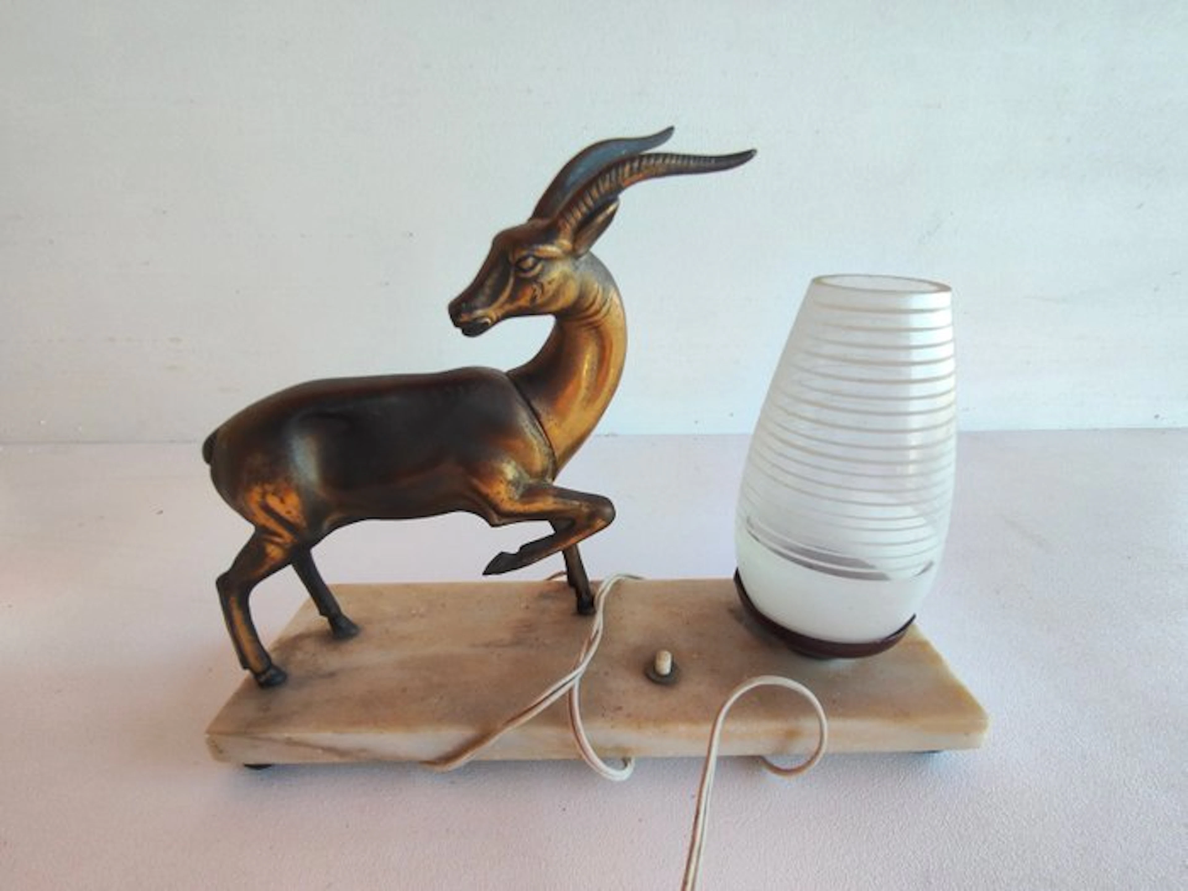 Table lamp - Bronze - Art Deco