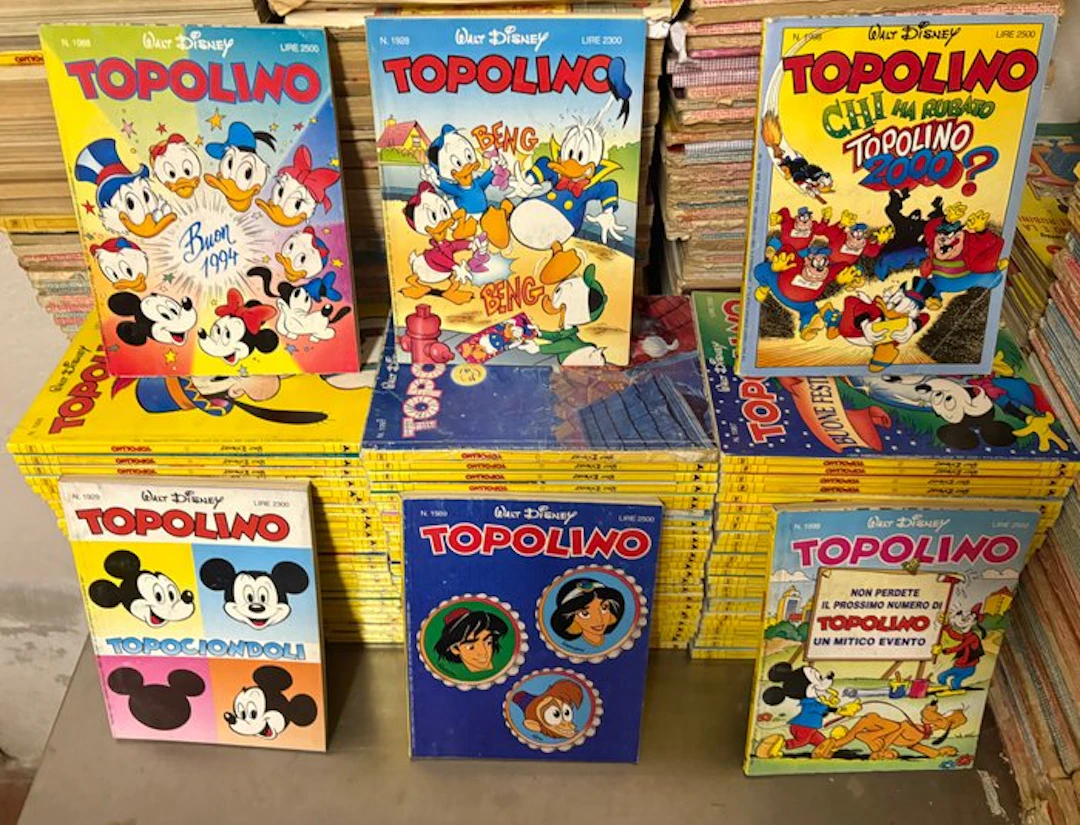 Topolino 1901/1999 - Lotto di 85 libretti - 85 Comic - First edition