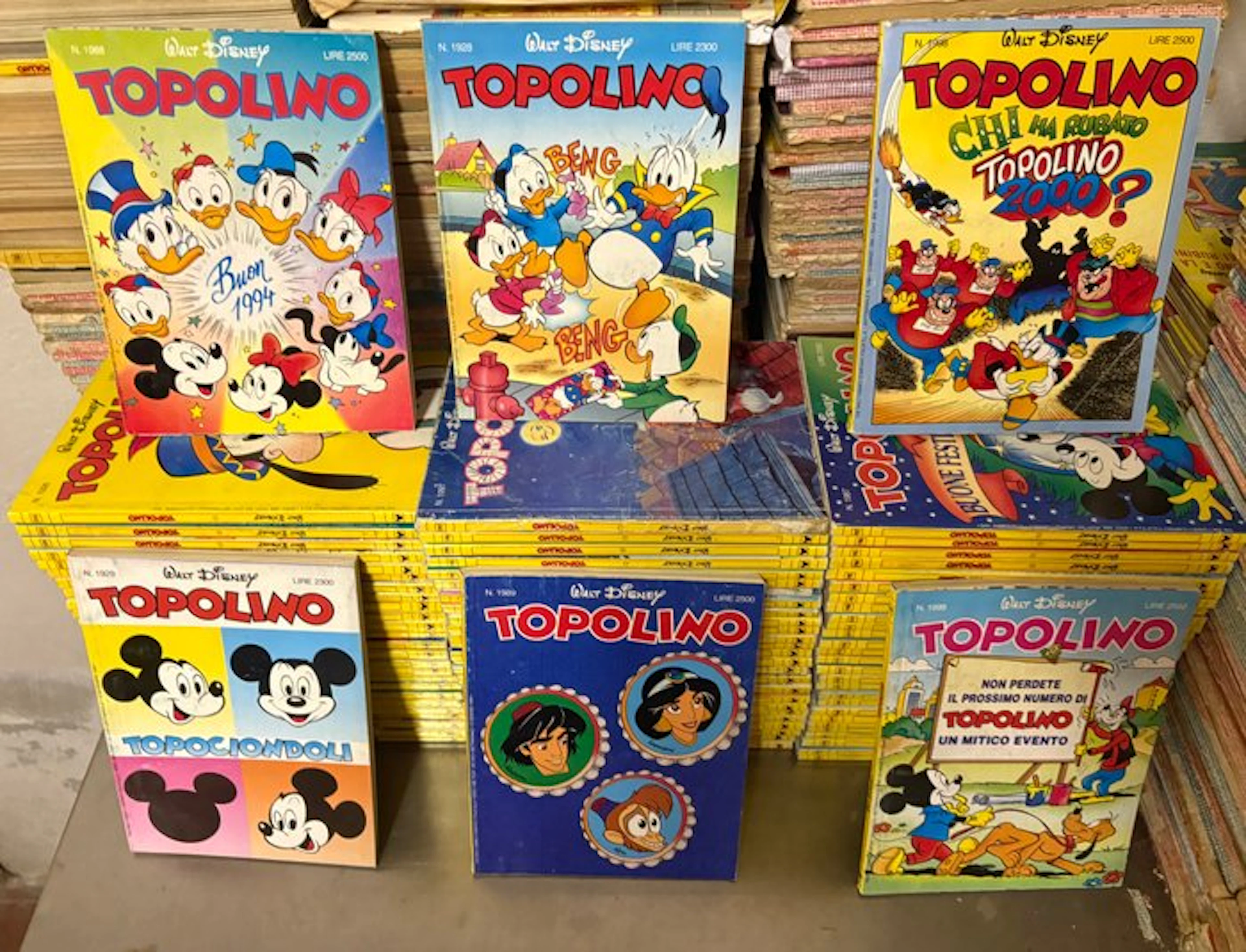 Topolino 1901/1999 - Lotto di 85 libretti - 85 Comic - First edition