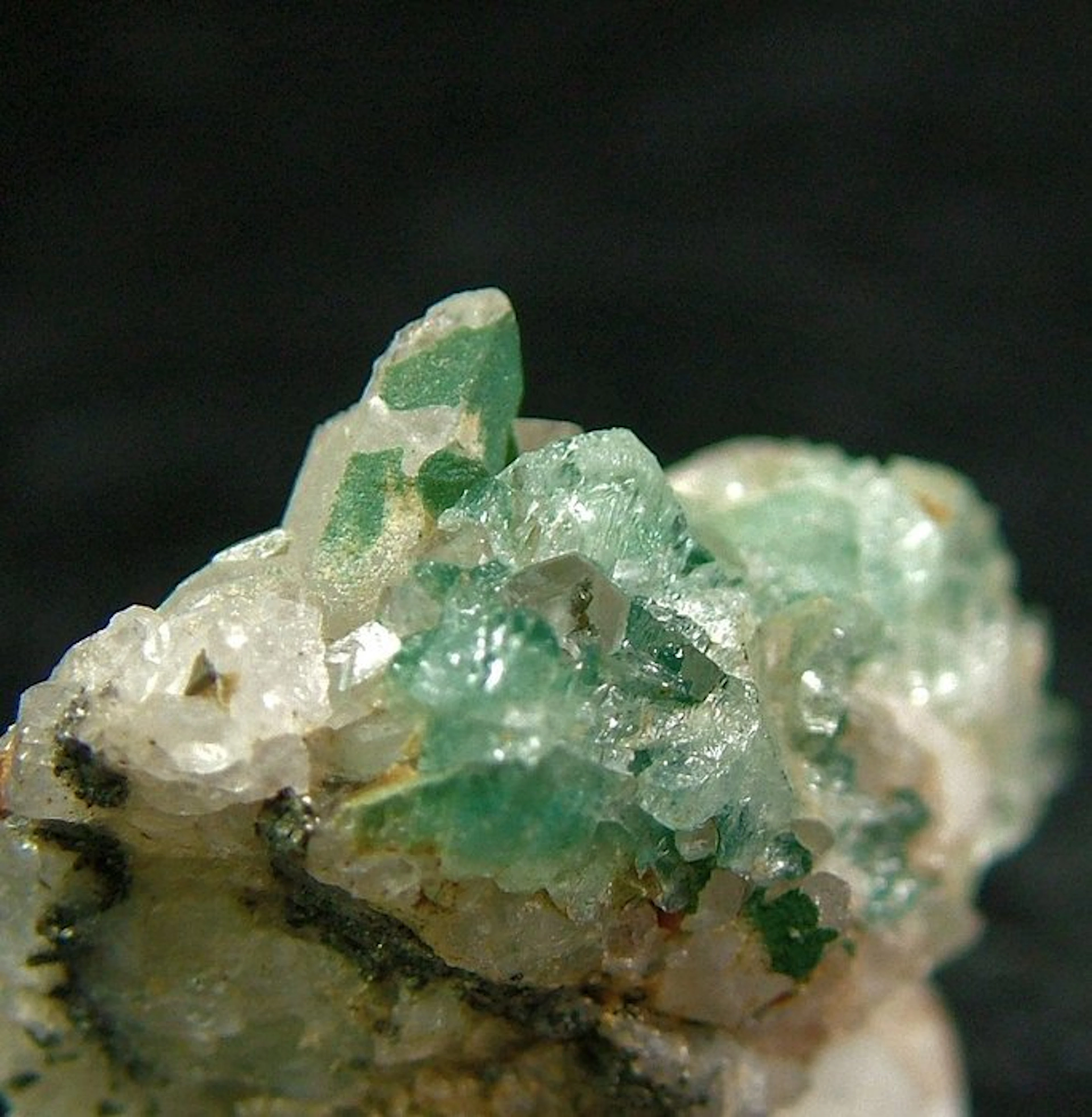 Rarest phosphophyllite on CW2245 matrix