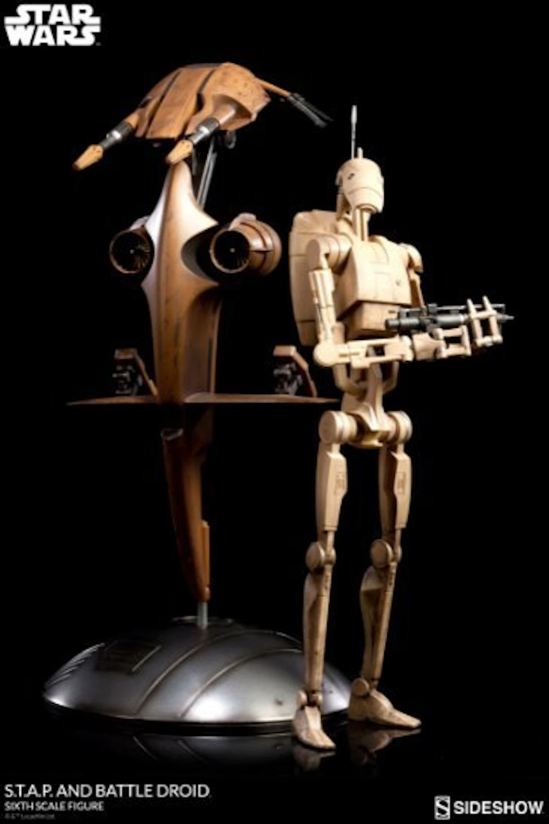 Sideshow Collectibles - Statue, S.T.A.P. and Battle Droid - 43 cm