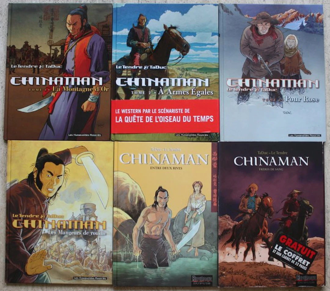 Chinaman T1 à T9 - Série complète - 9x C - 9 Album - First edition - 1999/2007