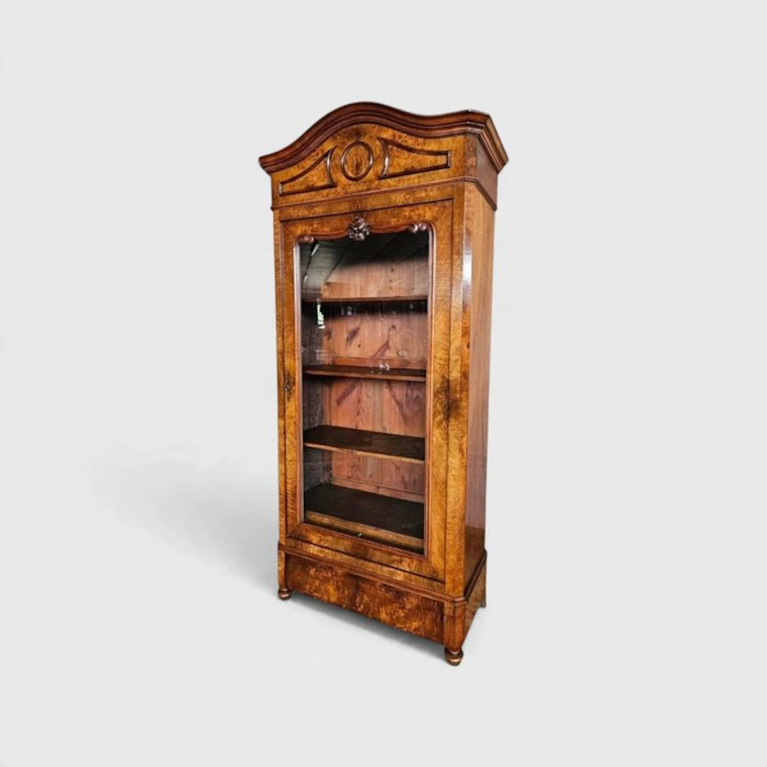 Bookcase - Wood - mobile entrance