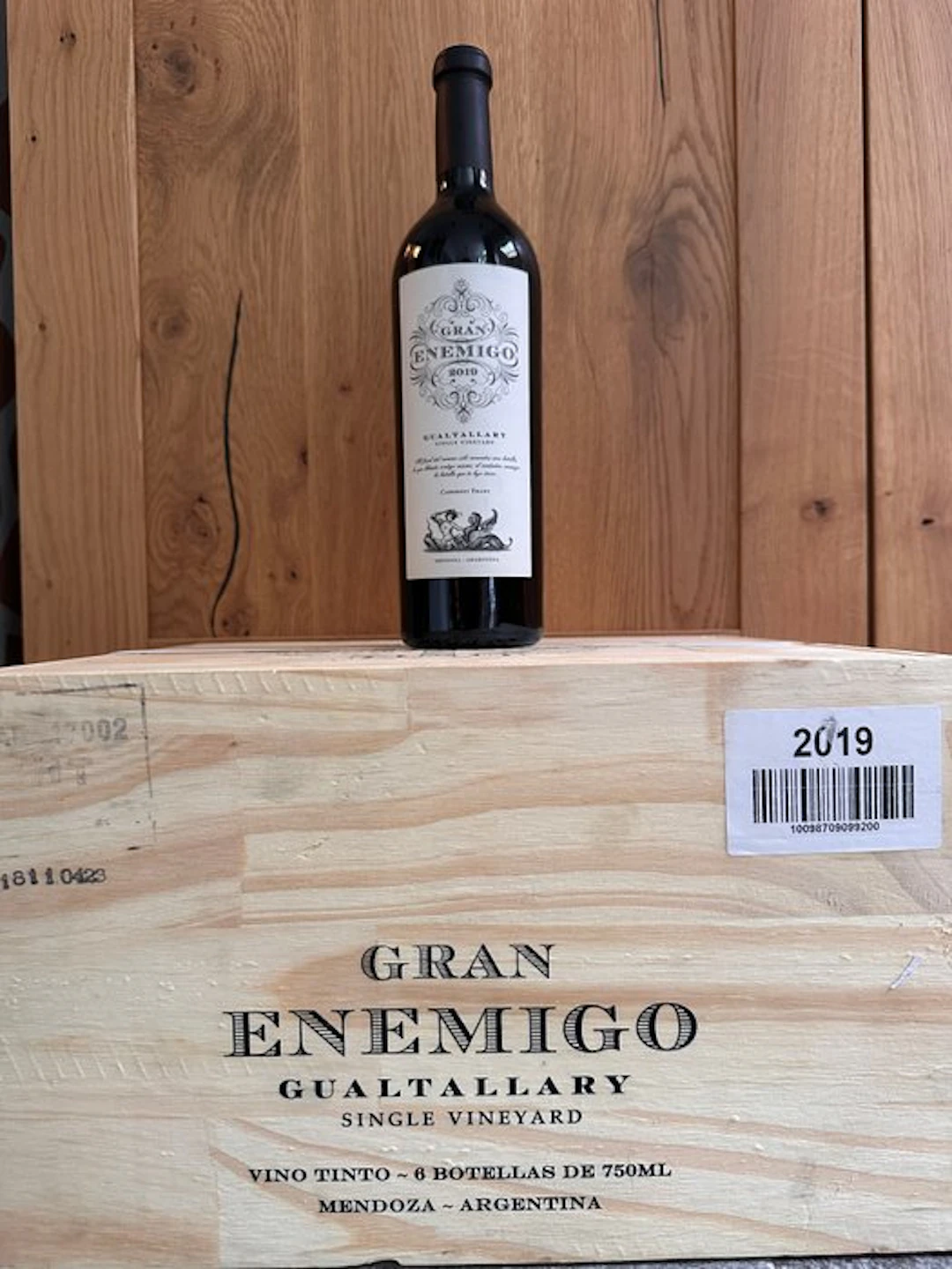 2019 Gran Enemigo Gualtallary Single Vineyard Cabernet...