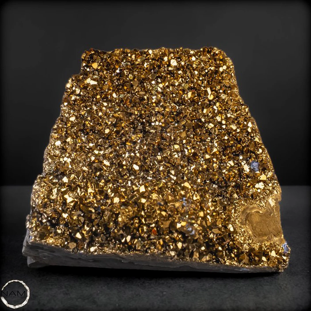 Golden Aura Magic Amethyst from Uruguay – Magical golden...