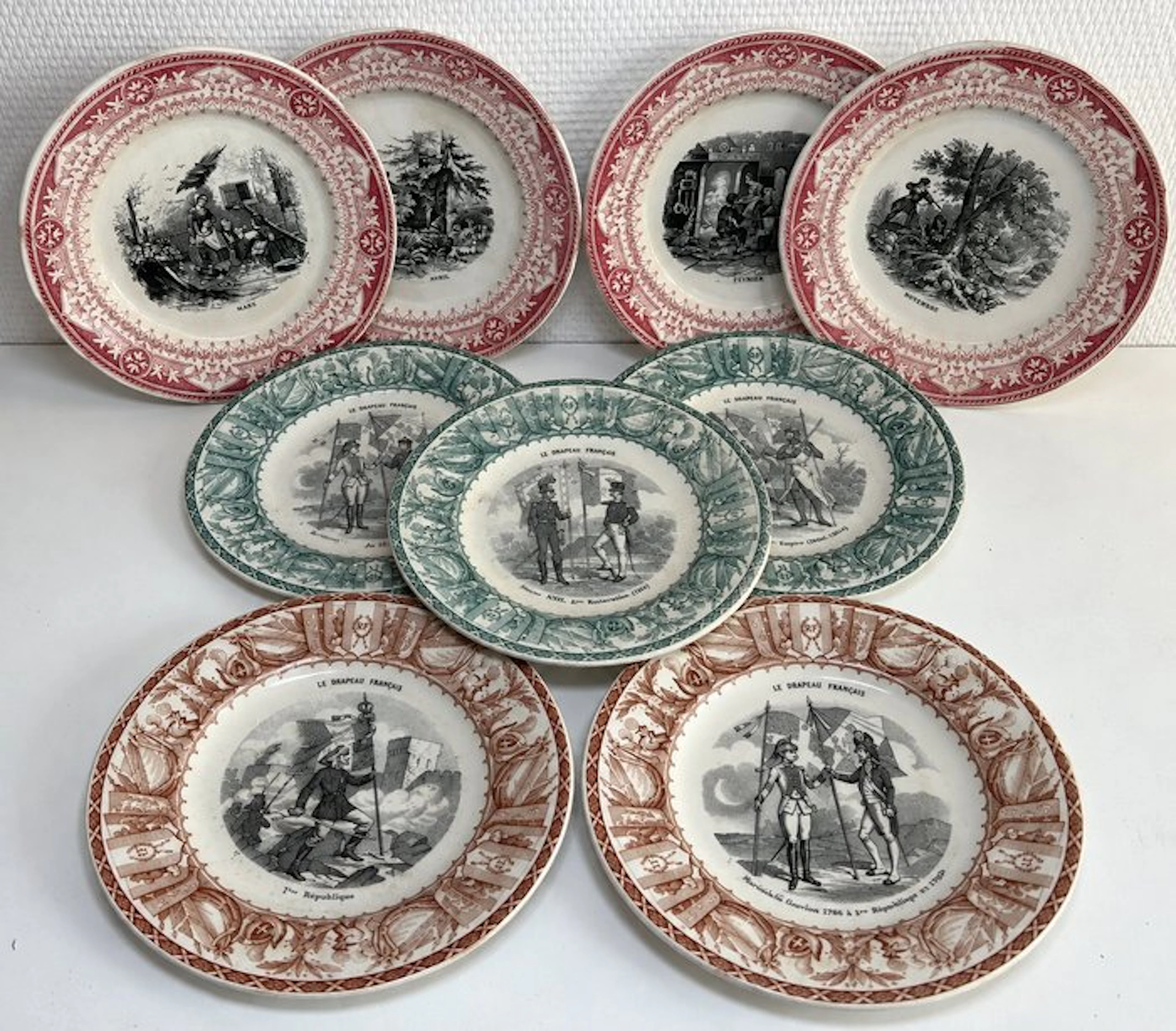 Plate (9) - Porcelain
