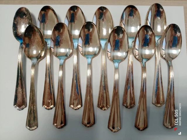 International Silver Company - Cutlery set (12) - Silverplated, XXL - Vintage.
