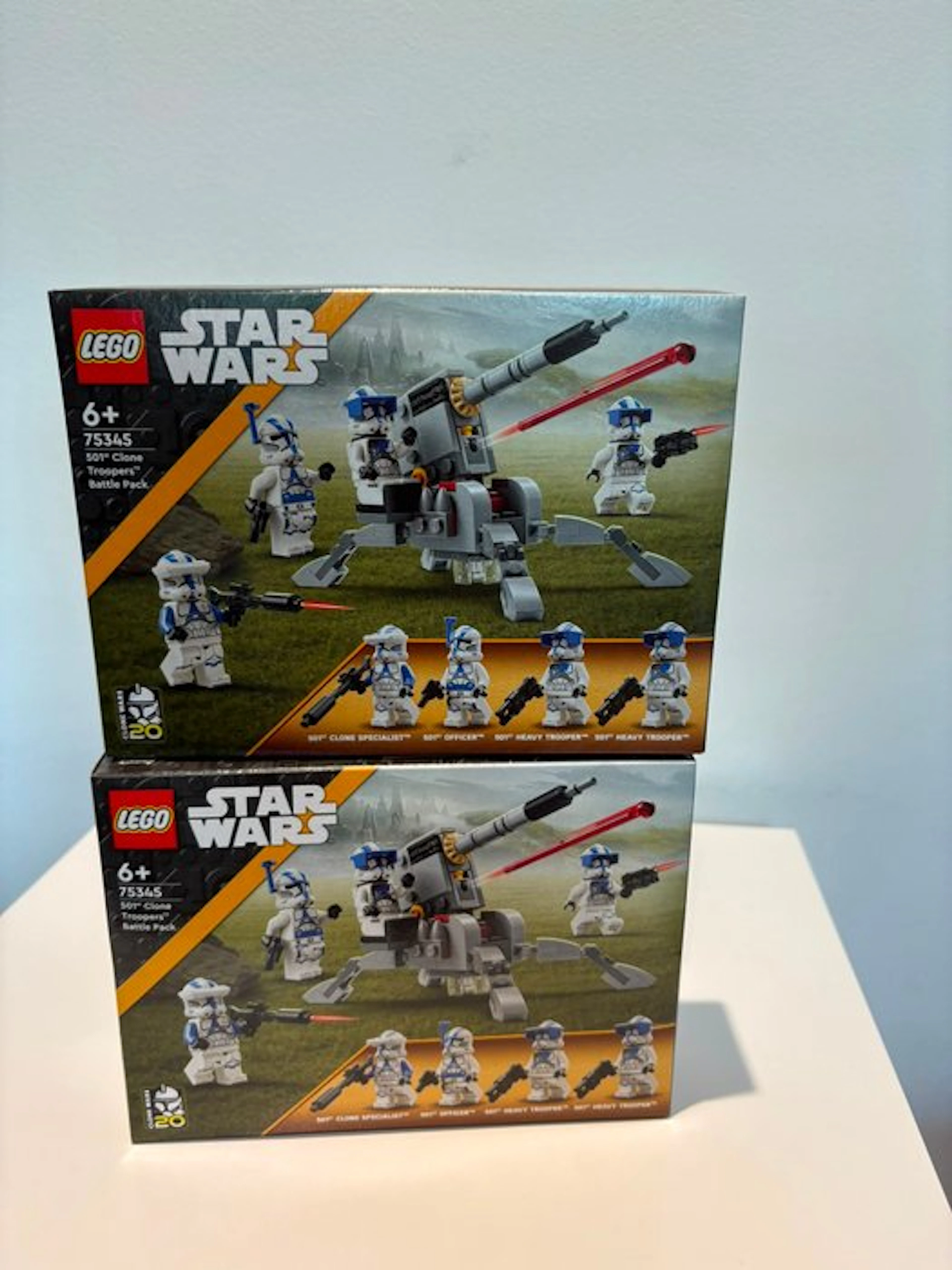 LEGO Set - Star Wars - 2 sets x 501st Clone Troopers Battle Pack